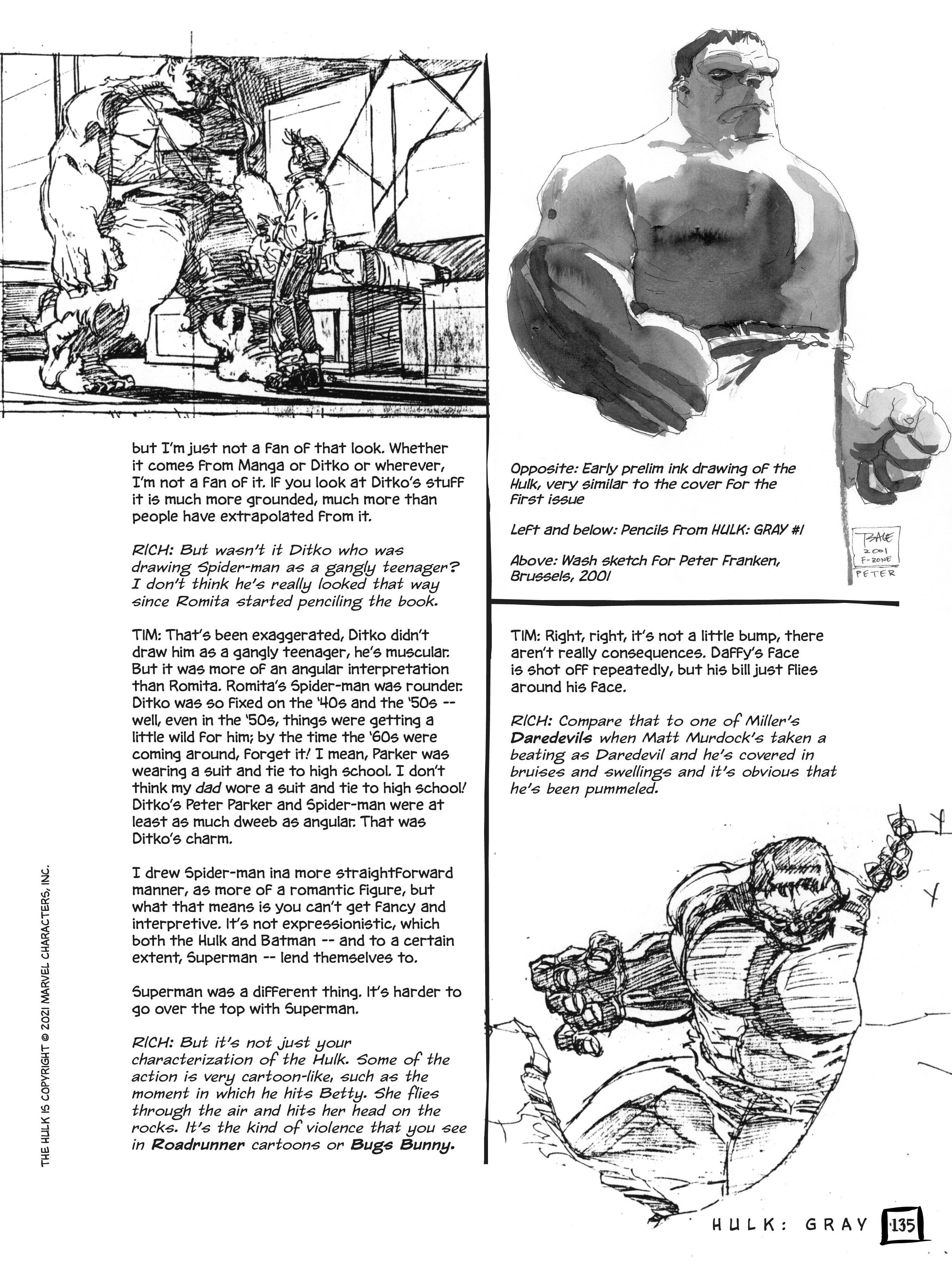 Read online Drawing Heroes in the Backyard: Tim Sale Black and White, Revised and Expanded comic -  Issue # TPB (Part 2) - 24