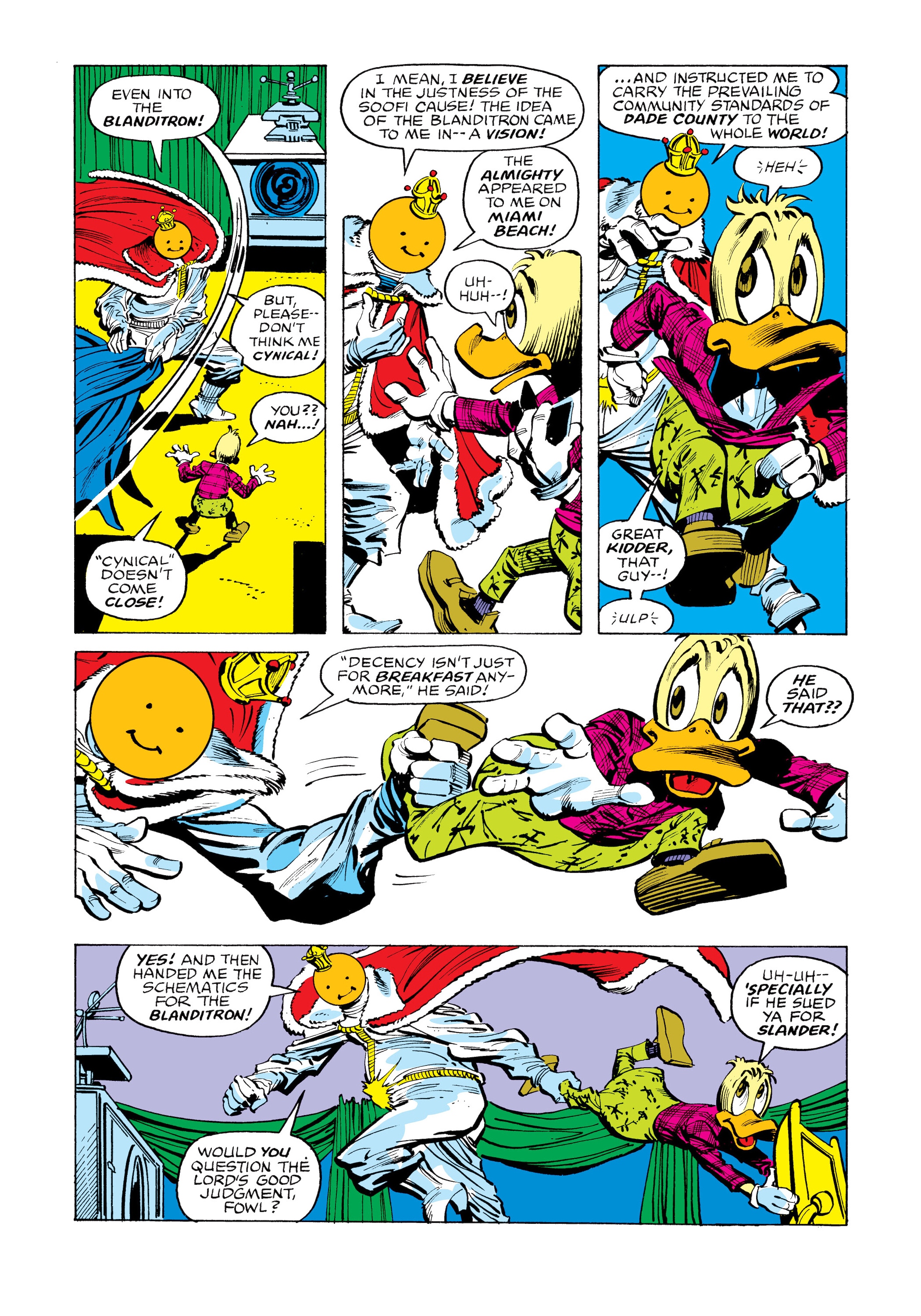 Read online Marvel Masterworks: Howard the Duck comic -  Issue # TPB 2 (Part 2) - 60