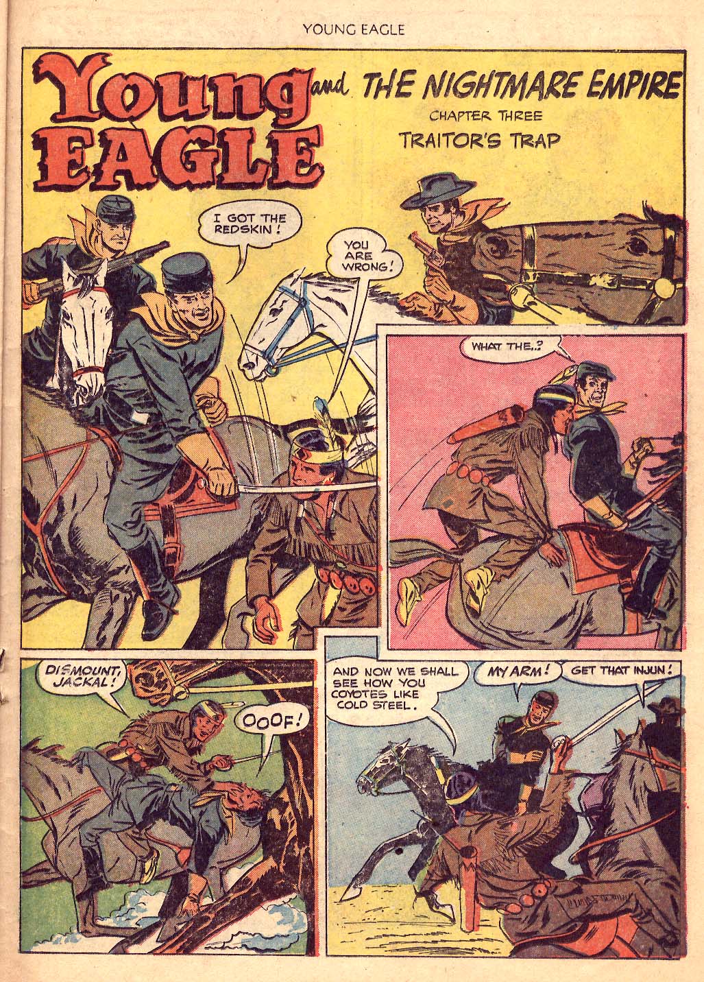Read online Young Eagle comic -  Issue #6 - 27