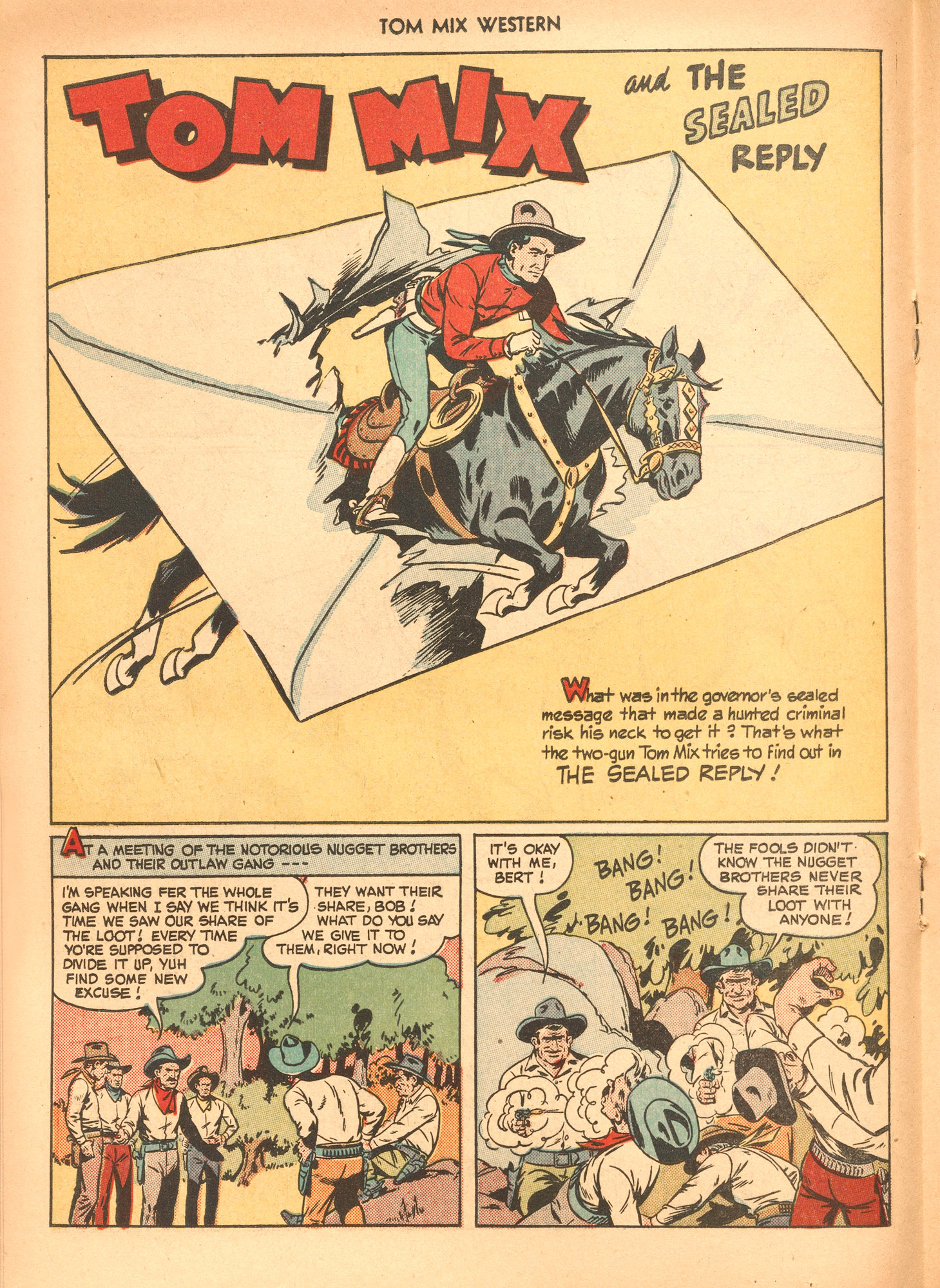 Read online Tom Mix Western (1948) comic -  Issue #36 - 26