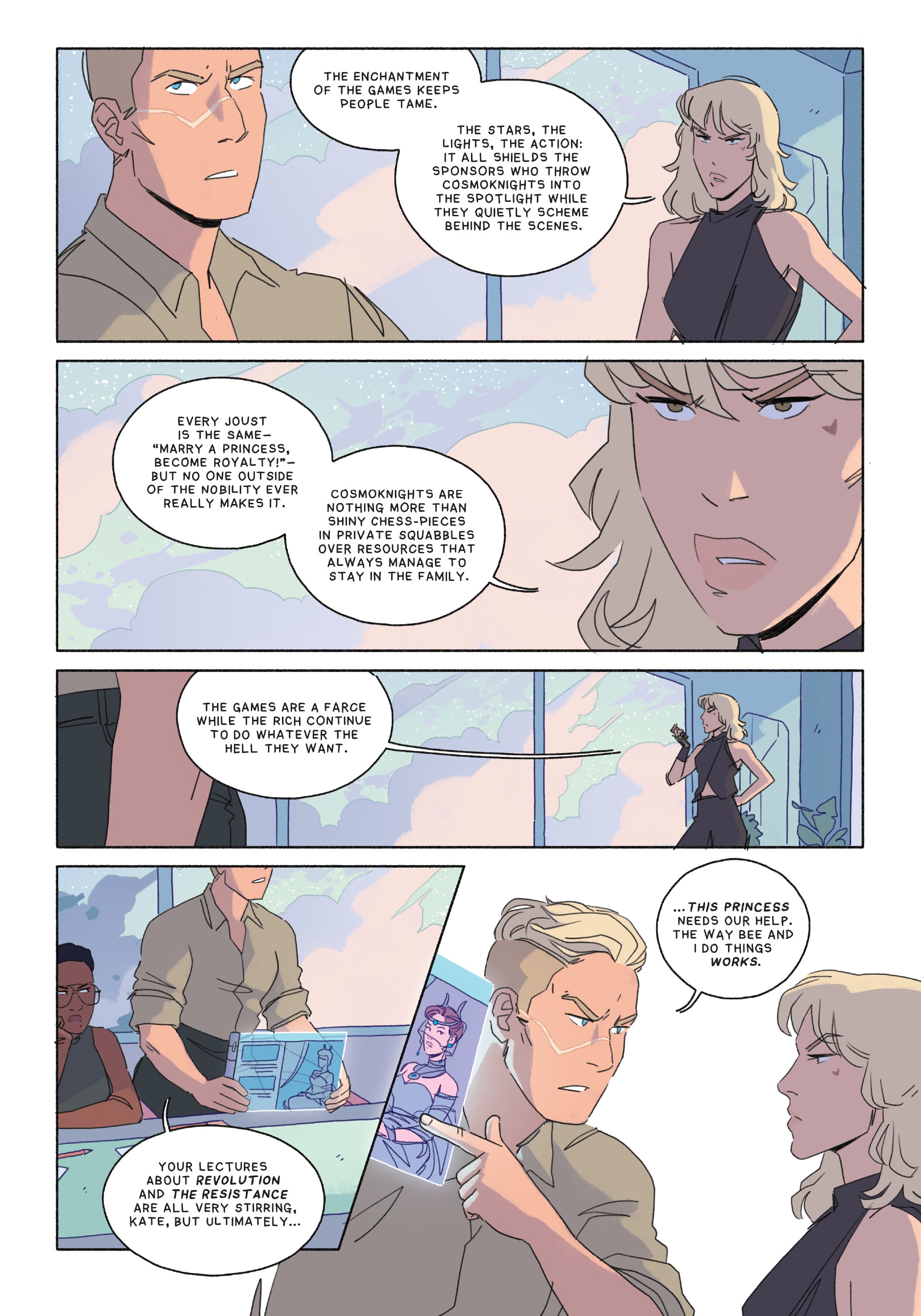 Read online Cosmoknights comic -  Issue # TPB 2 (Part 1) - 70