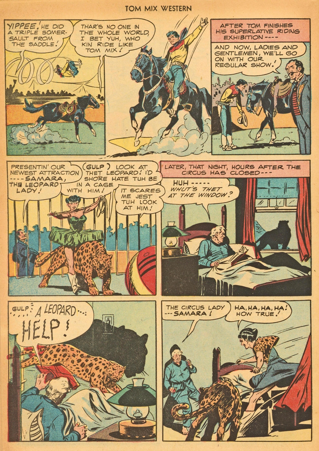 Read online Tom Mix Western (1948) comic -  Issue #8 - 28