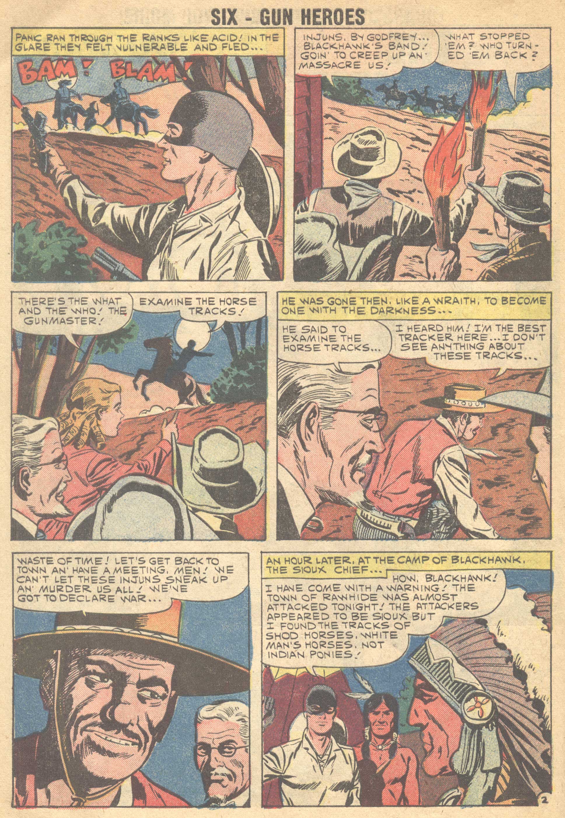 Read online Six-Gun Heroes comic -  Issue #58 - 10