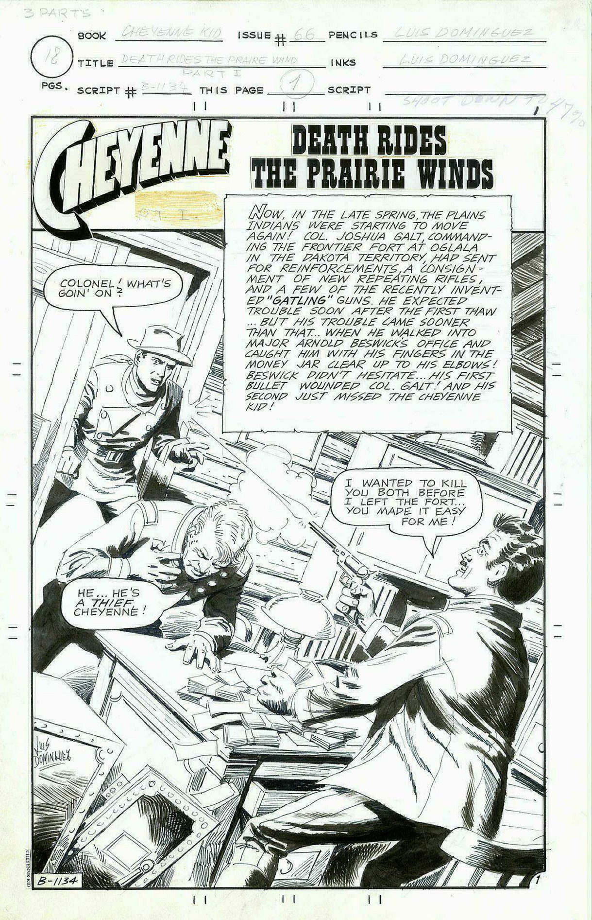 Read online Cheyenne Kid comic -  Issue #66 - 4