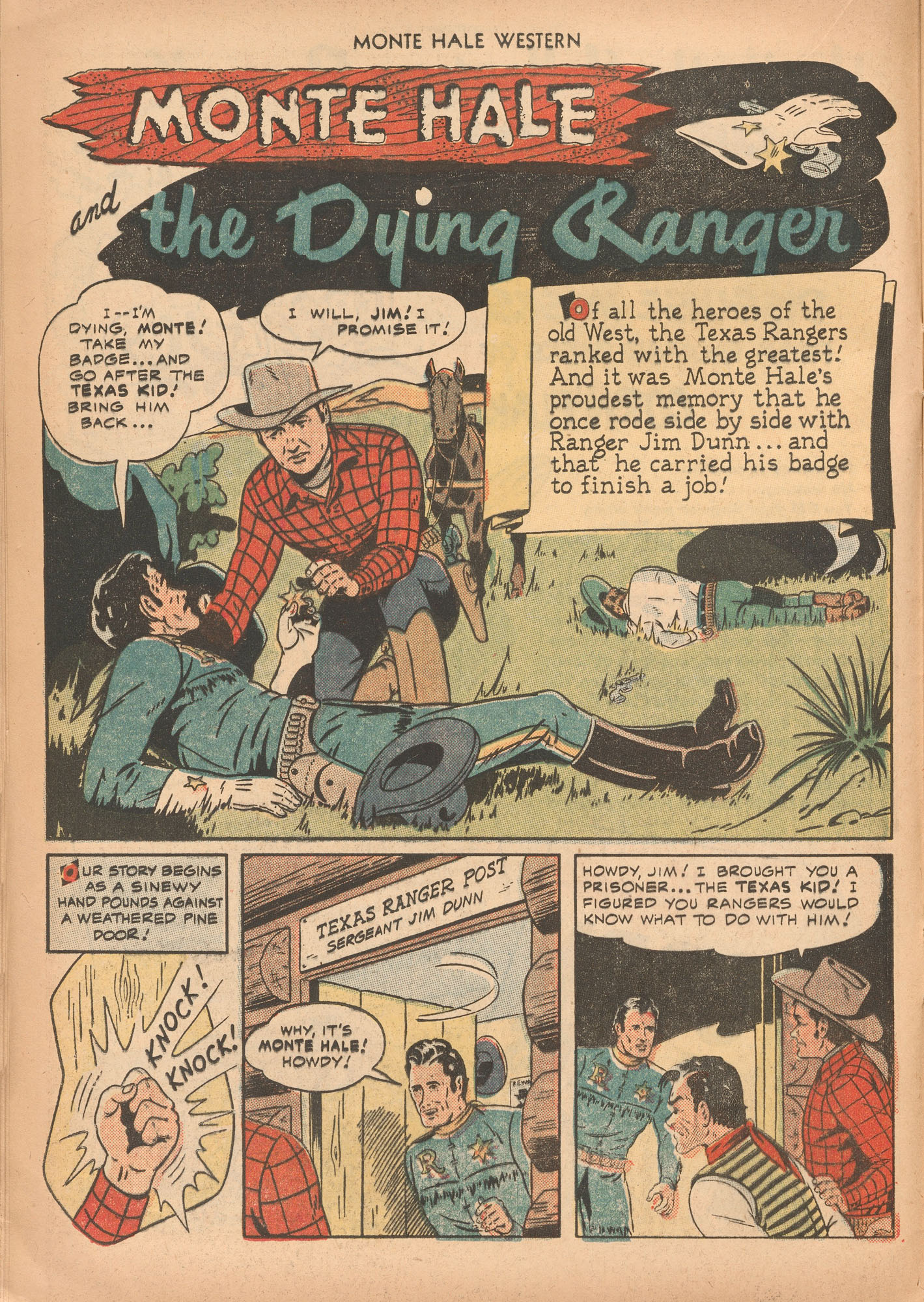 Read online Monte Hale Western comic -  Issue #43 - 16