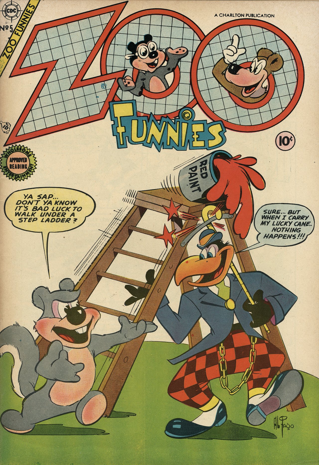 Read online Zoo Funnies comic -  Issue #5 - 1