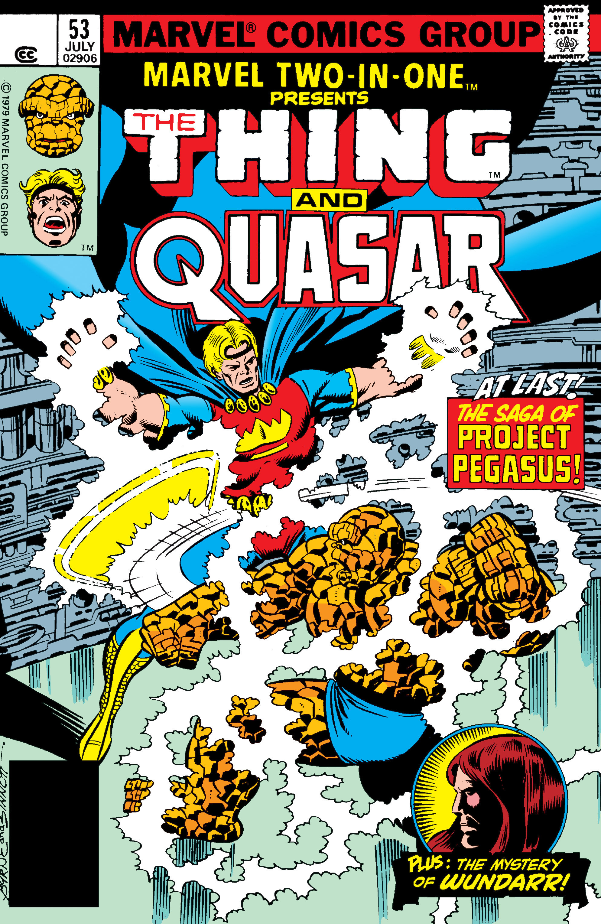 Read online Marvel Two-In-One comic -  Issue #53 - 1
