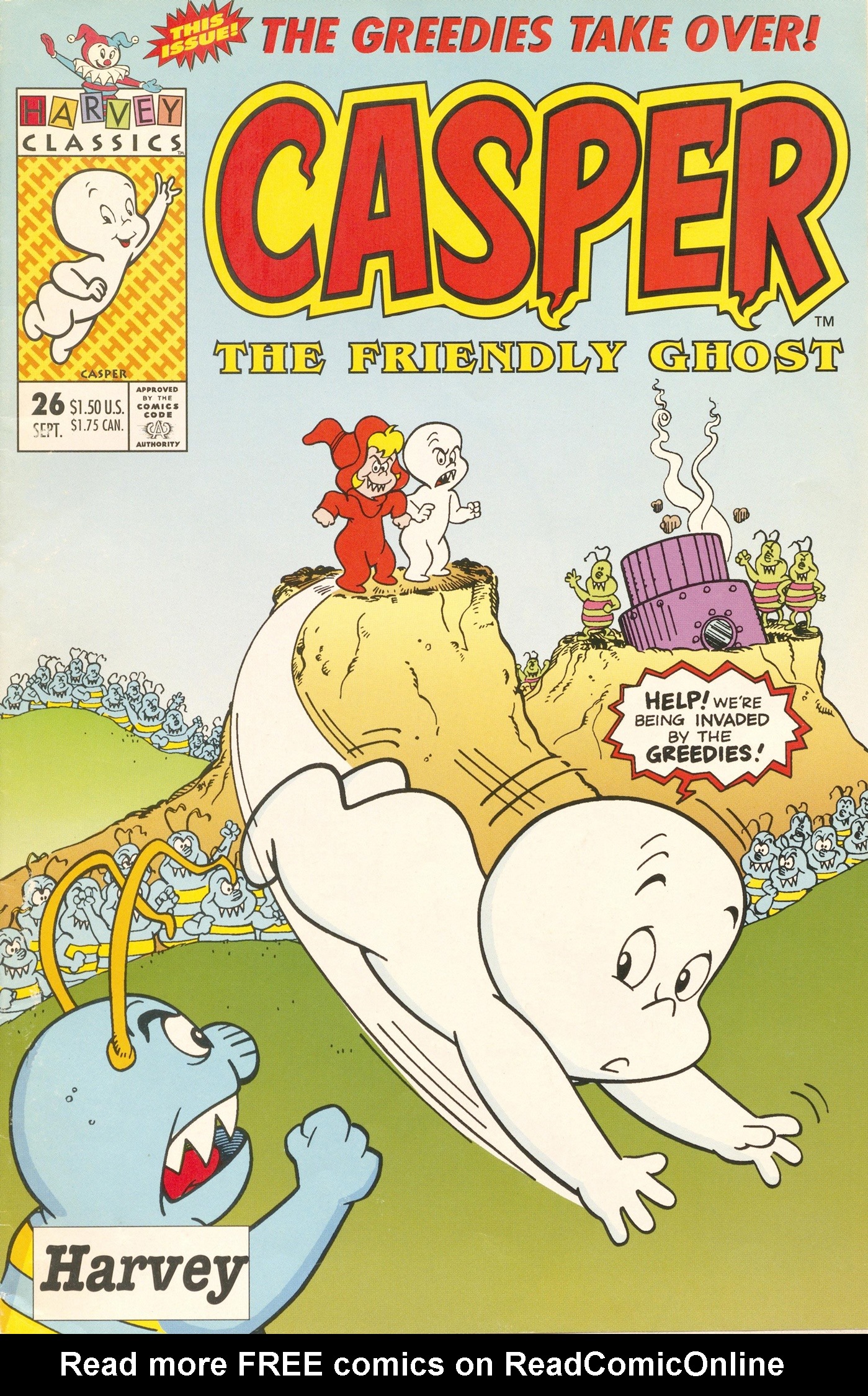 Read online Casper the Friendly Ghost (1991) comic -  Issue #26 - 1