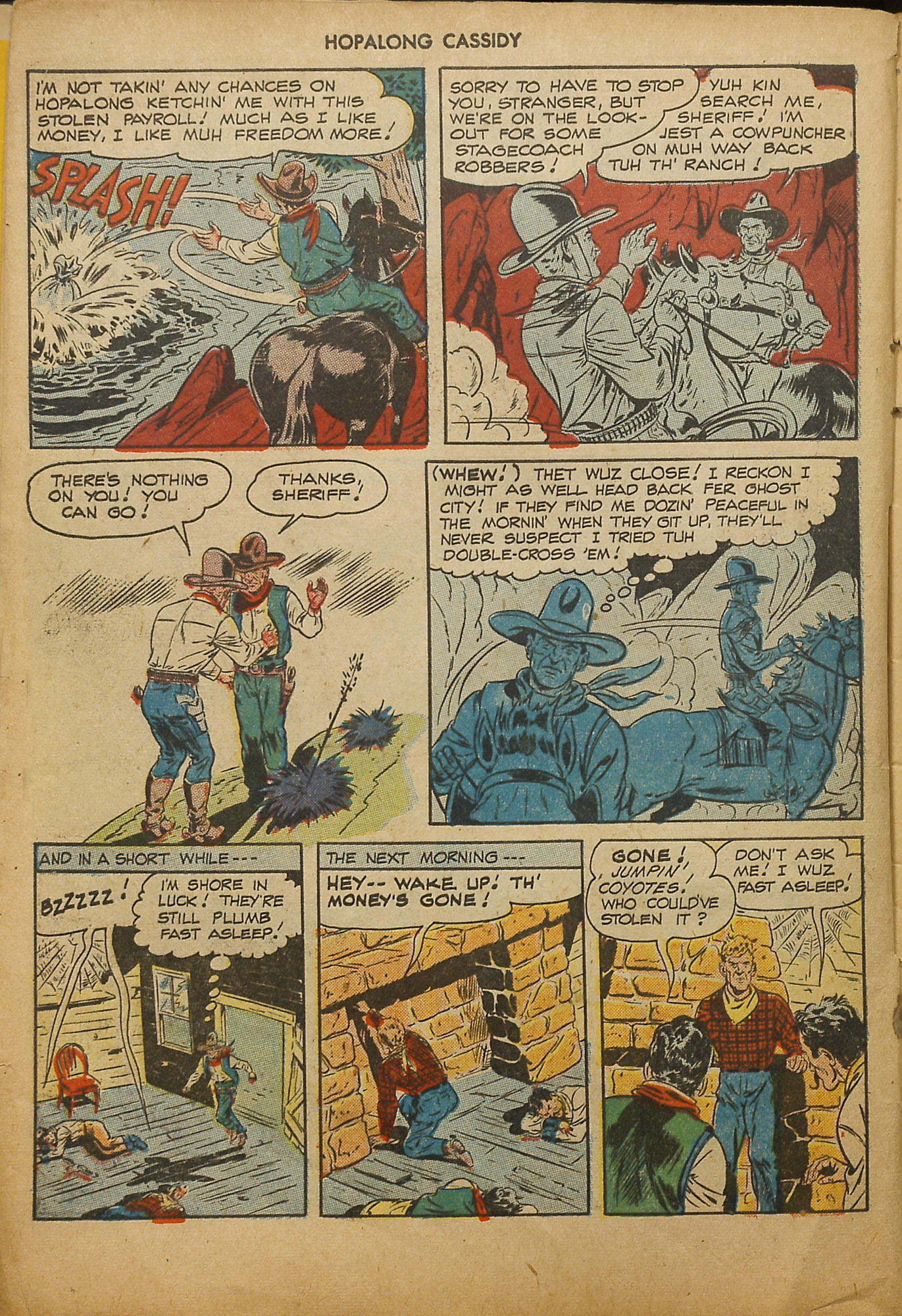Read online Hopalong Cassidy comic -  Issue #24 - 8