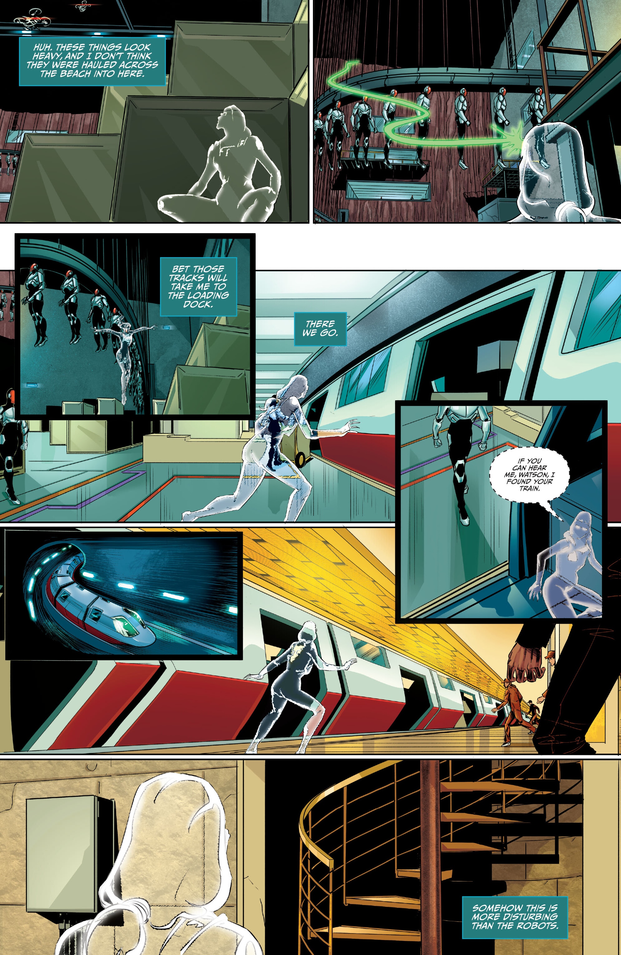 Read online Holmes & Houdini comic -  Issue #1 - 28