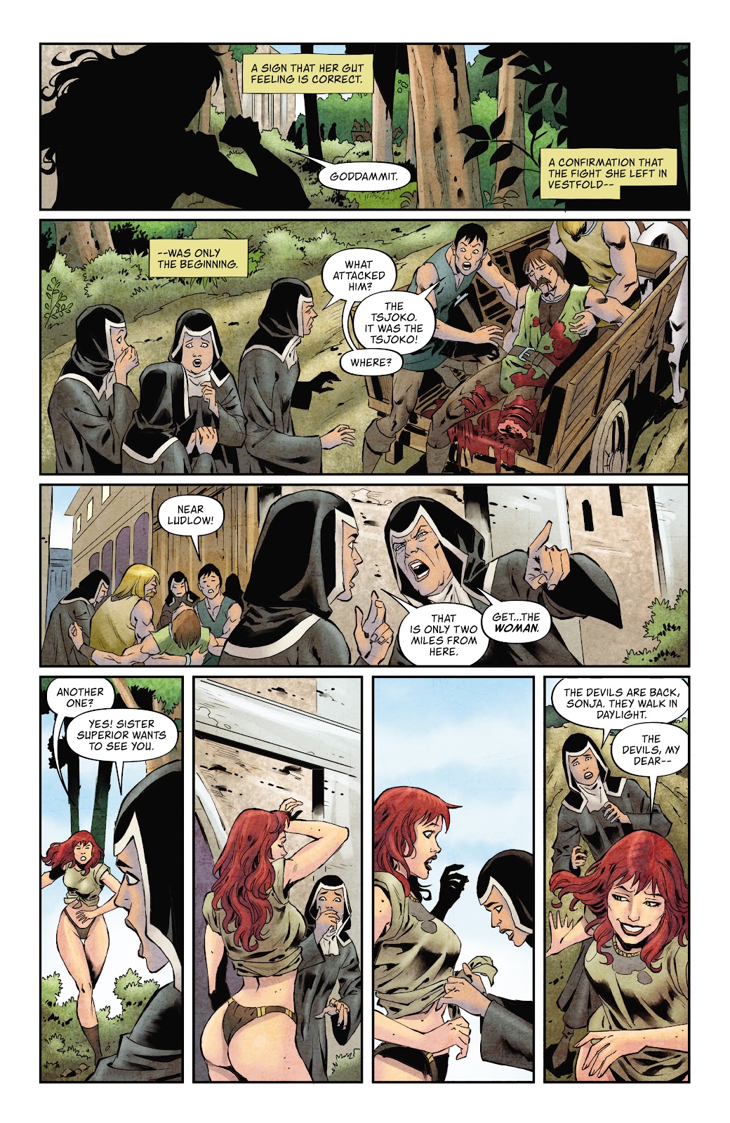 Red Sonja (2023) issue 7 - Page 10
