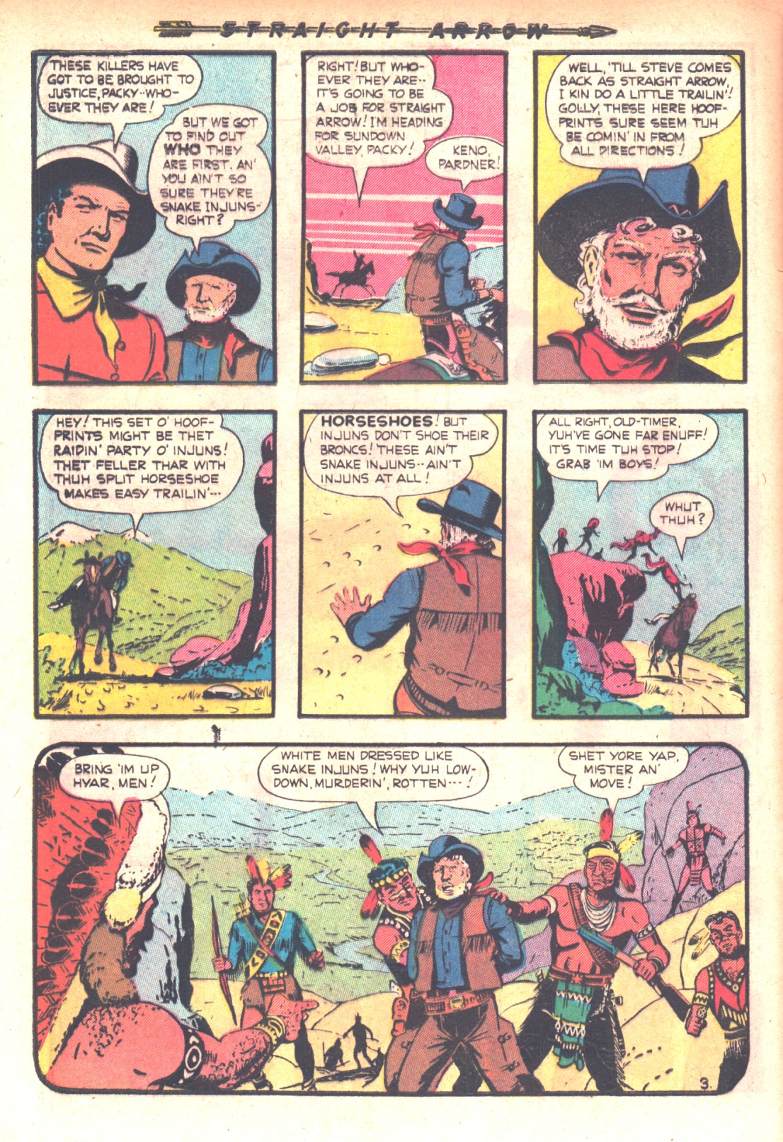 Read online Straight Arrow comic -  Issue #20 - 28