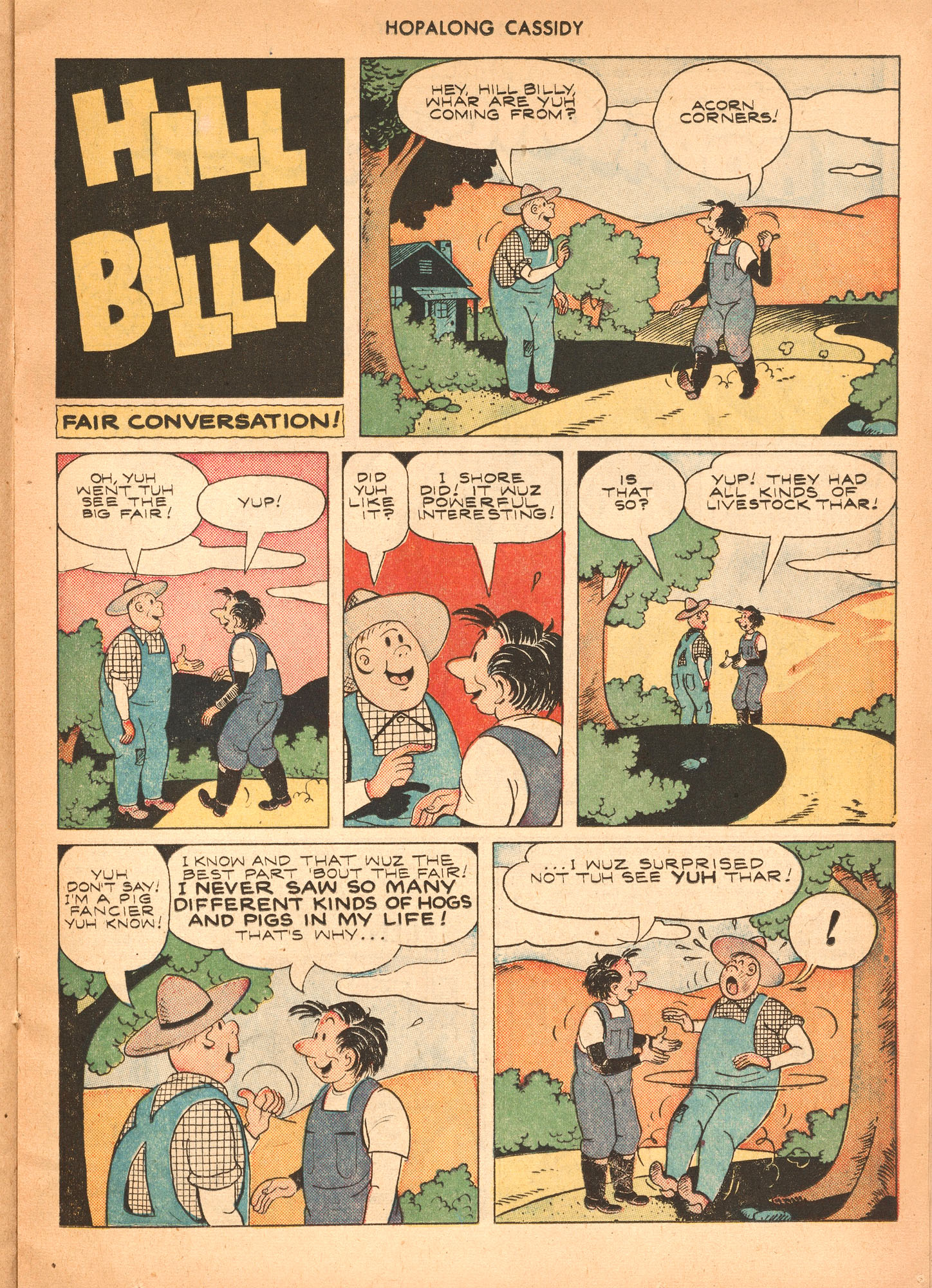 Read online Hopalong Cassidy comic -  Issue #47 - 25
