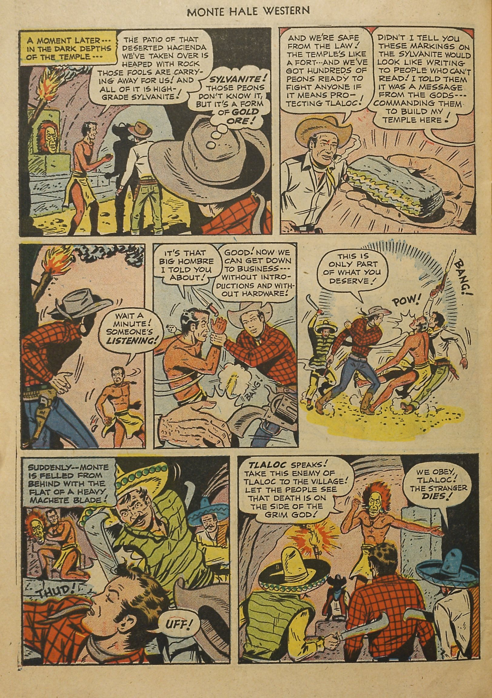 Read online Monte Hale Western comic -  Issue #52 - 46