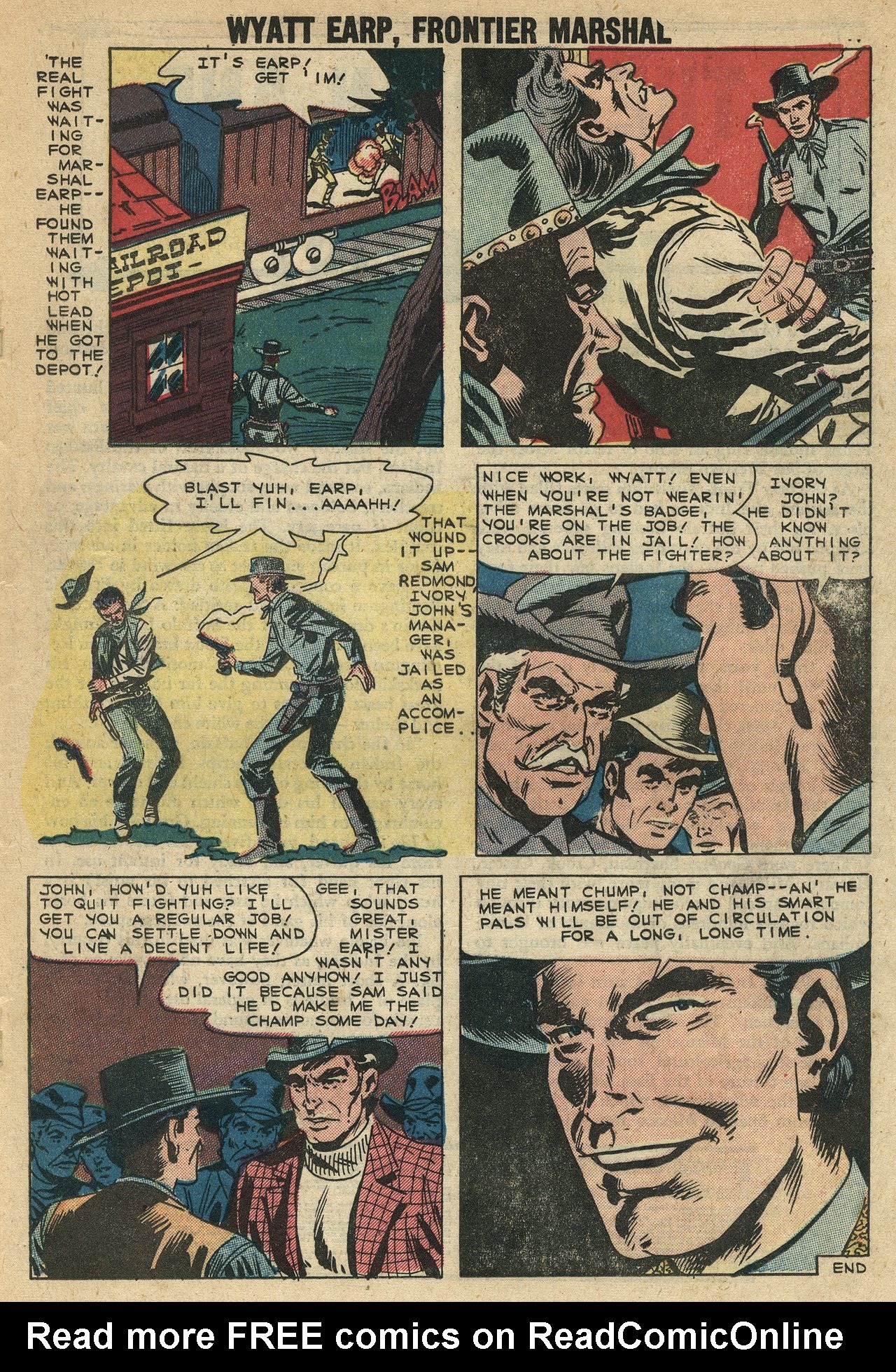 Read online Wyatt Earp Frontier Marshal comic -  Issue #25 - 19