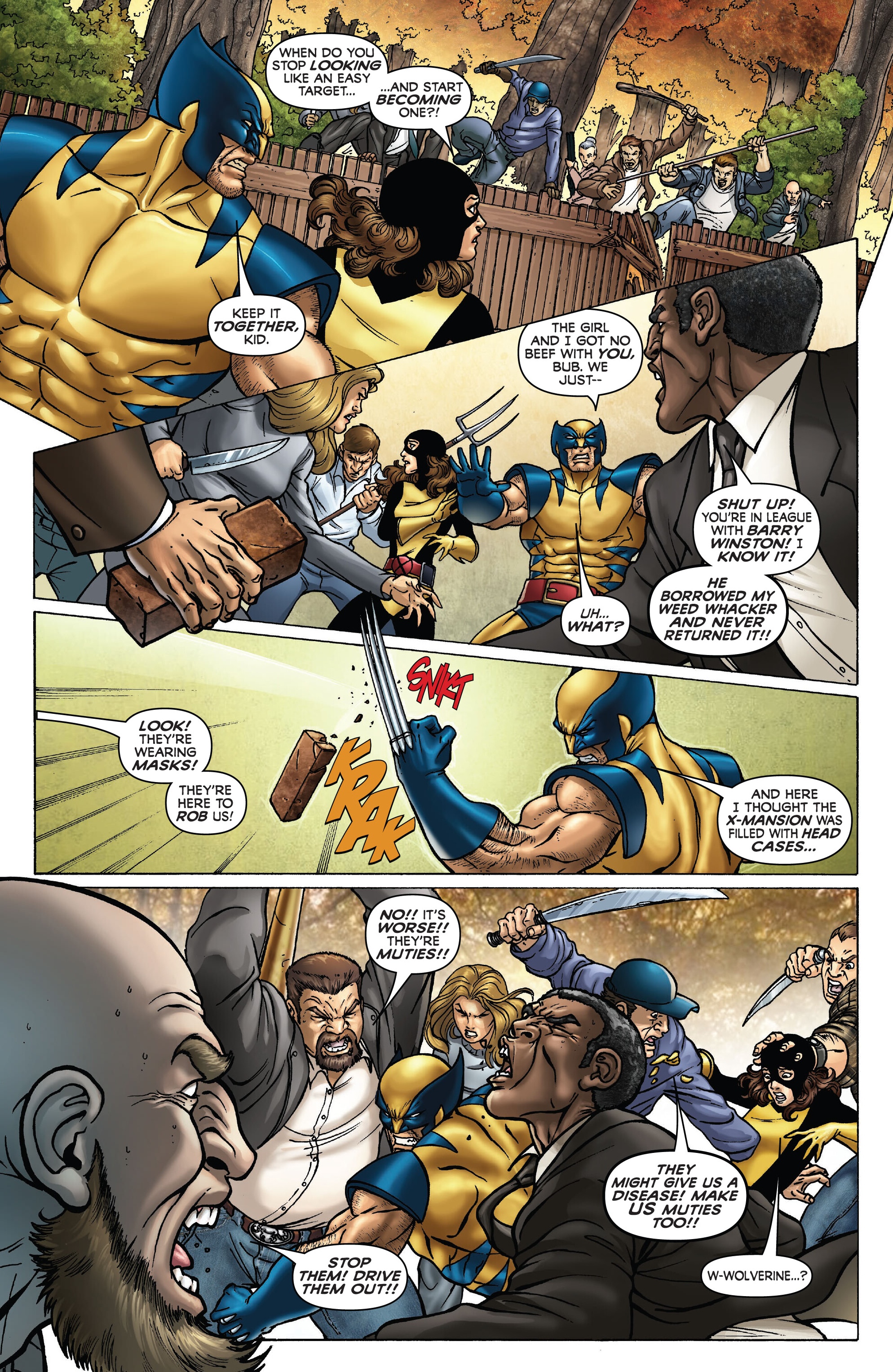 Read online X-Men: X-Verse comic -  Issue # Wolverine - 16