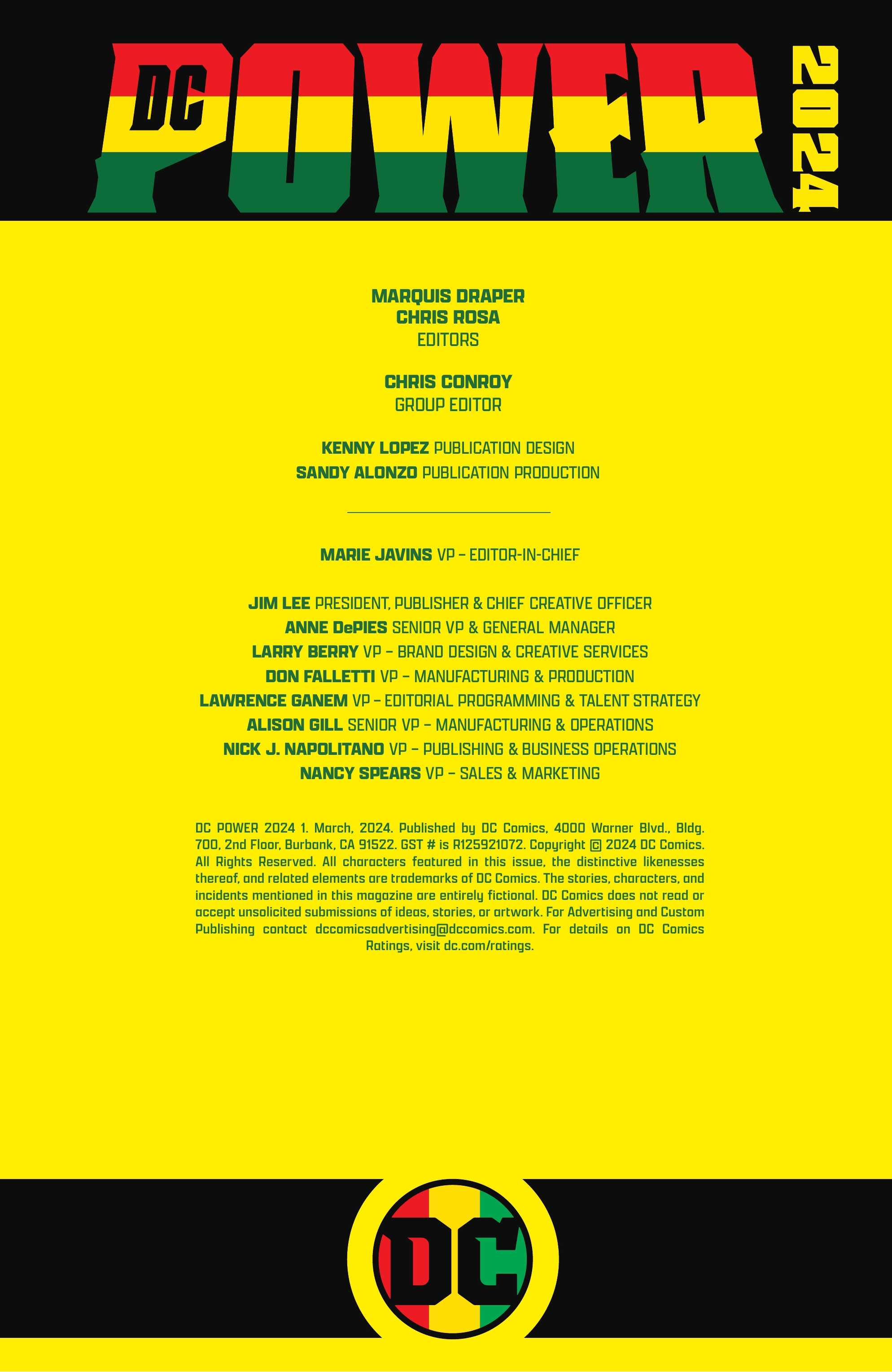 Read online DC Power comic -  Issue # TPB - 105