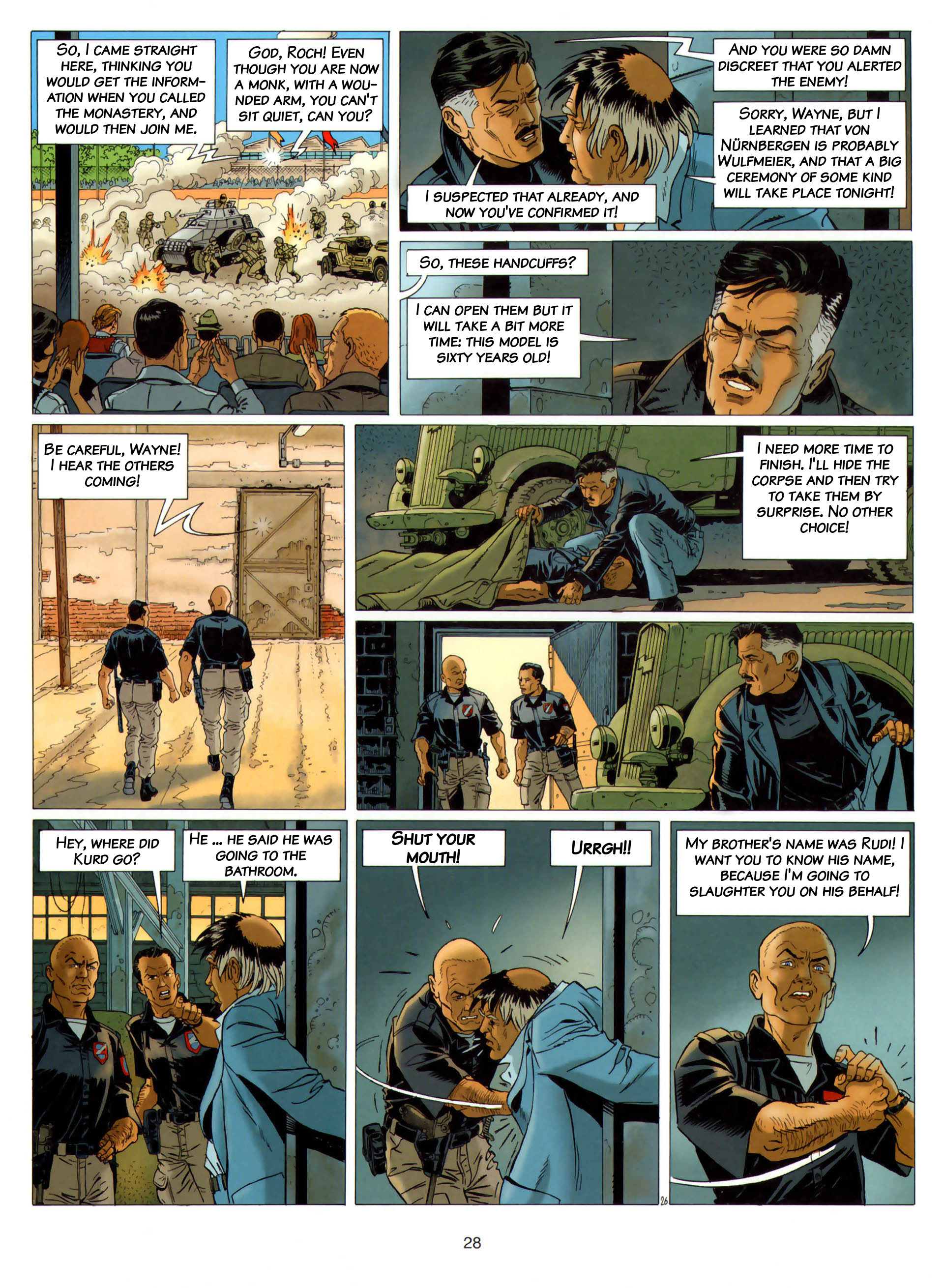 Read online Wayne Shelton comic -  Issue #8 - 29