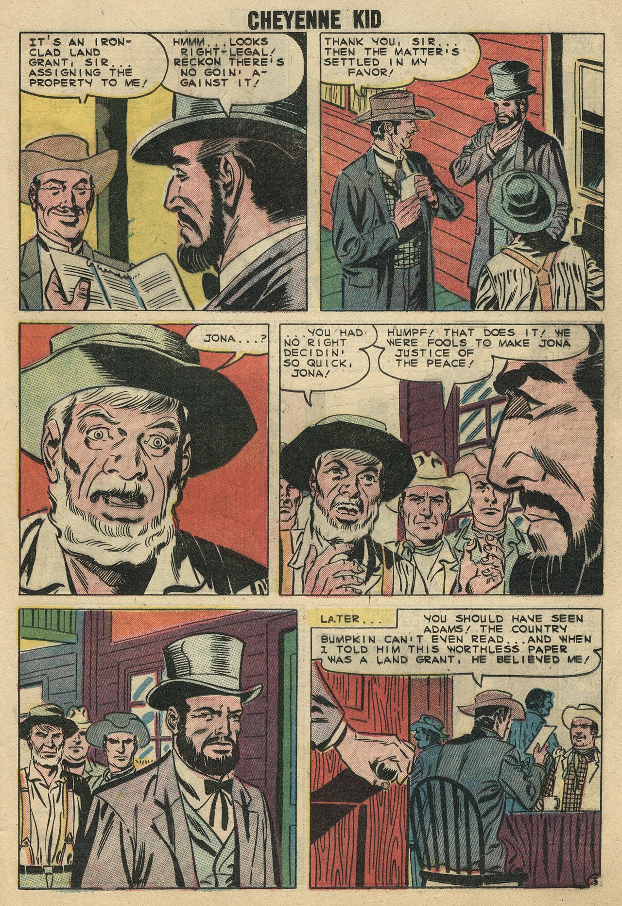 Read online Cheyenne Kid comic -  Issue #19 - 25