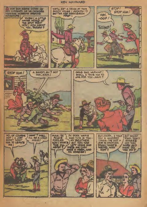 Read online Ken Maynard Western comic -  Issue #5 - 4