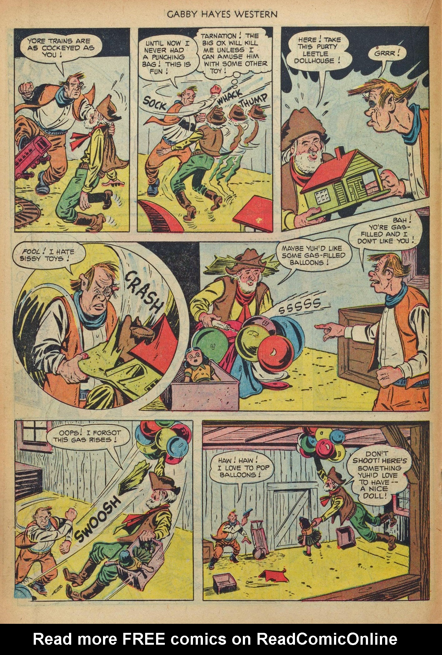 Read online Gabby Hayes Western comic -  Issue #44 - 18