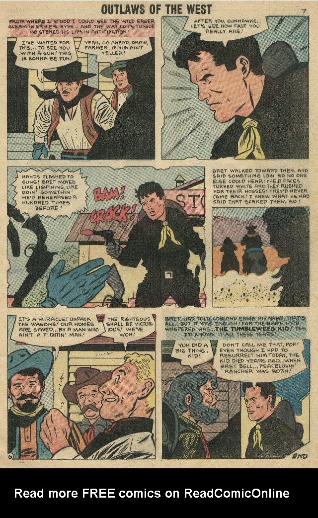 Read online Outlaws of the West comic -  Issue #17 - 10