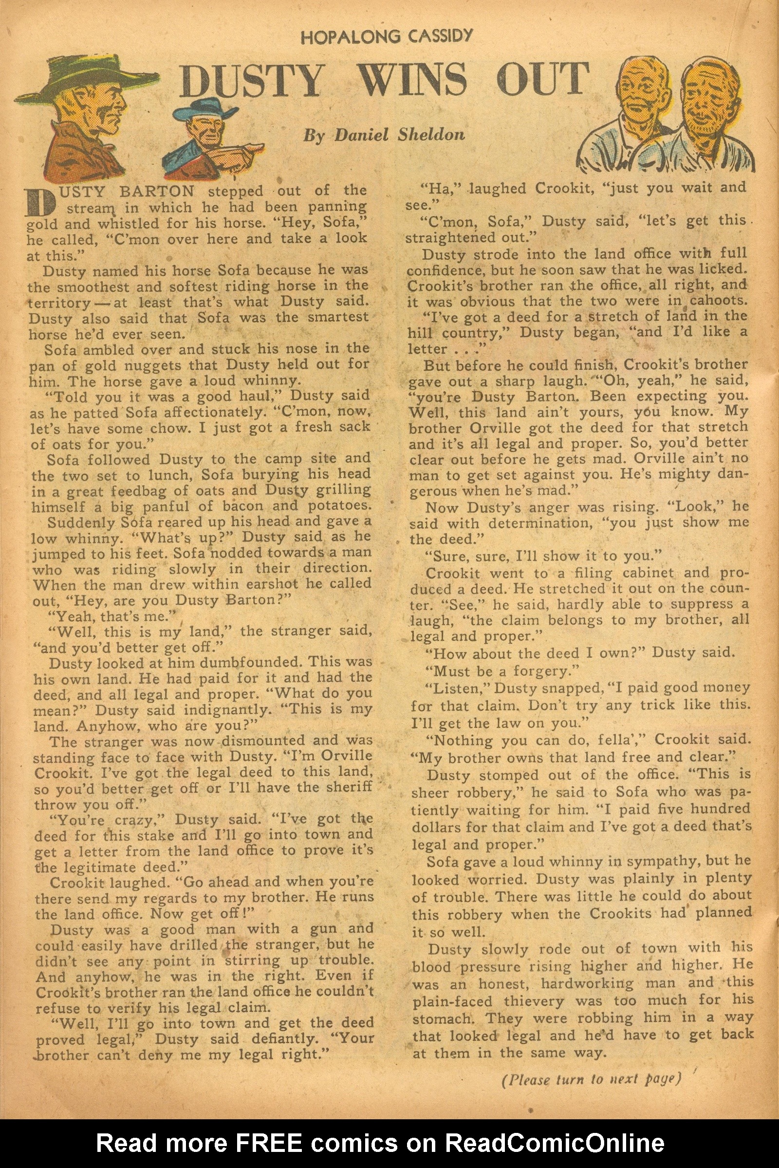 Read online Hopalong Cassidy comic -  Issue #69 - 22