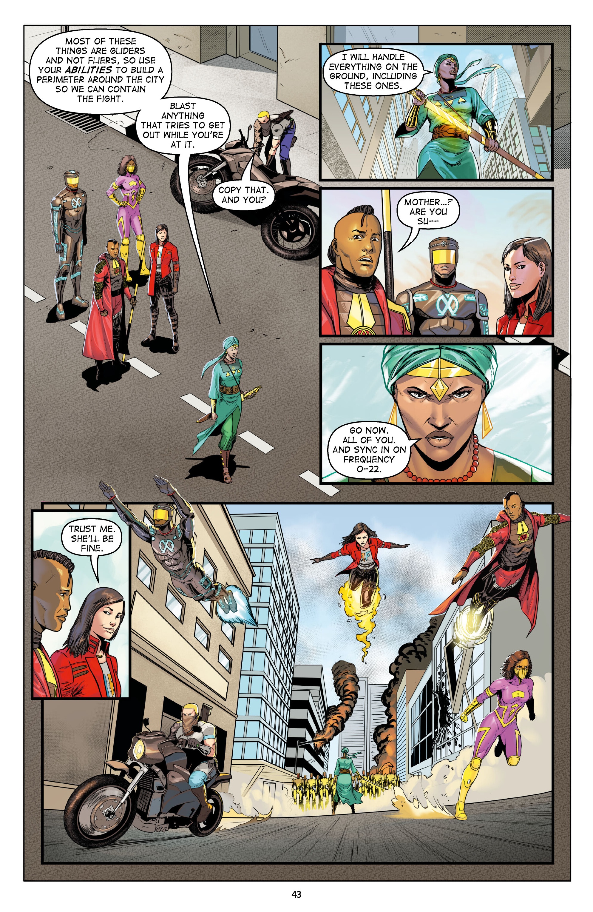 Read online The Oloris: Heroes Will Unite comic -  Issue # TPB (Part 1) - 44