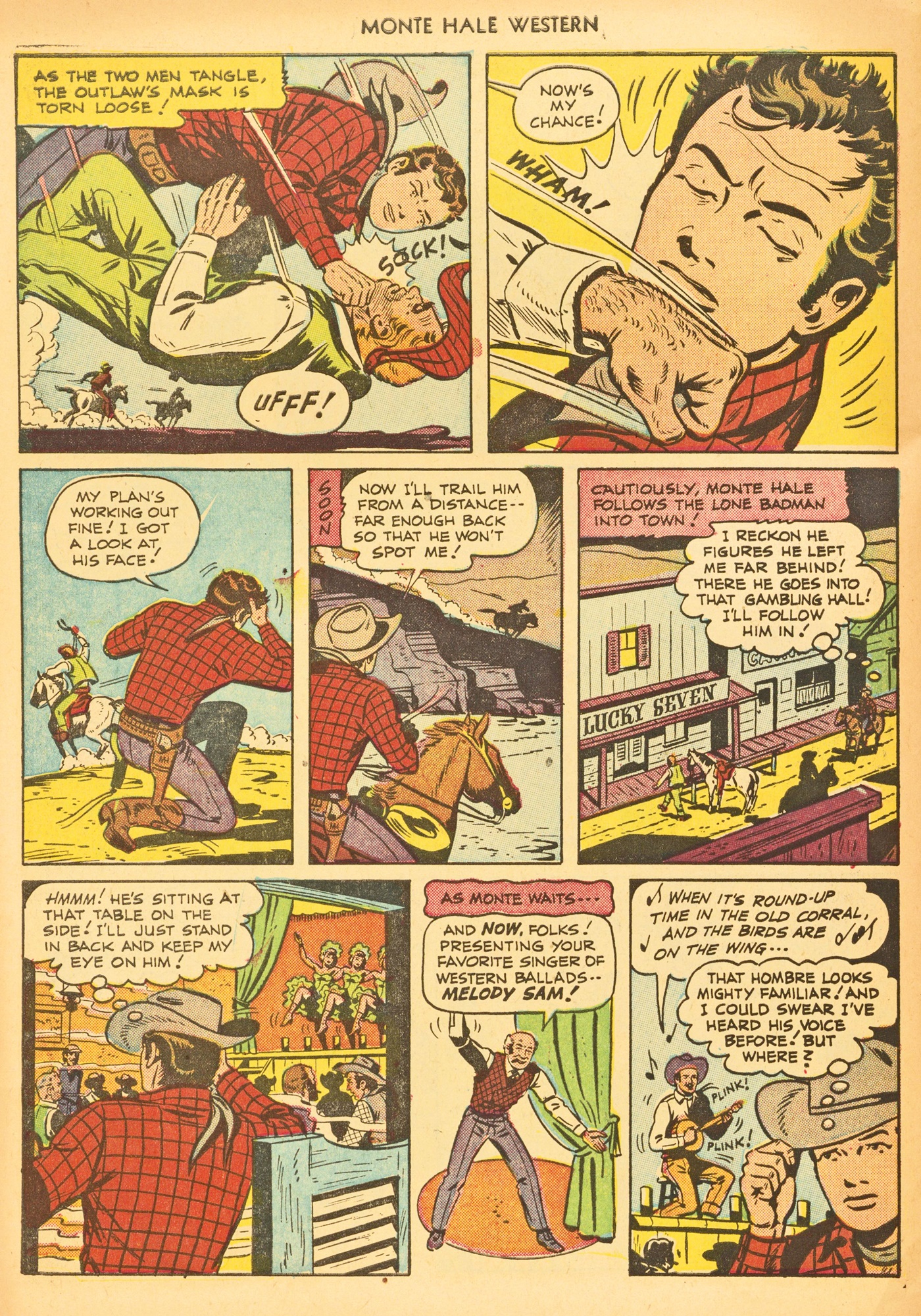 Read online Monte Hale Western comic -  Issue #66 - 6