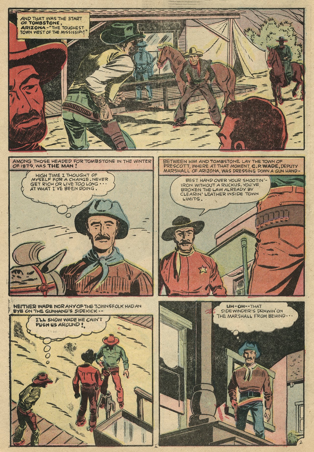 Read online Wyatt Earp Frontier Marshal comic -  Issue #13 - 4