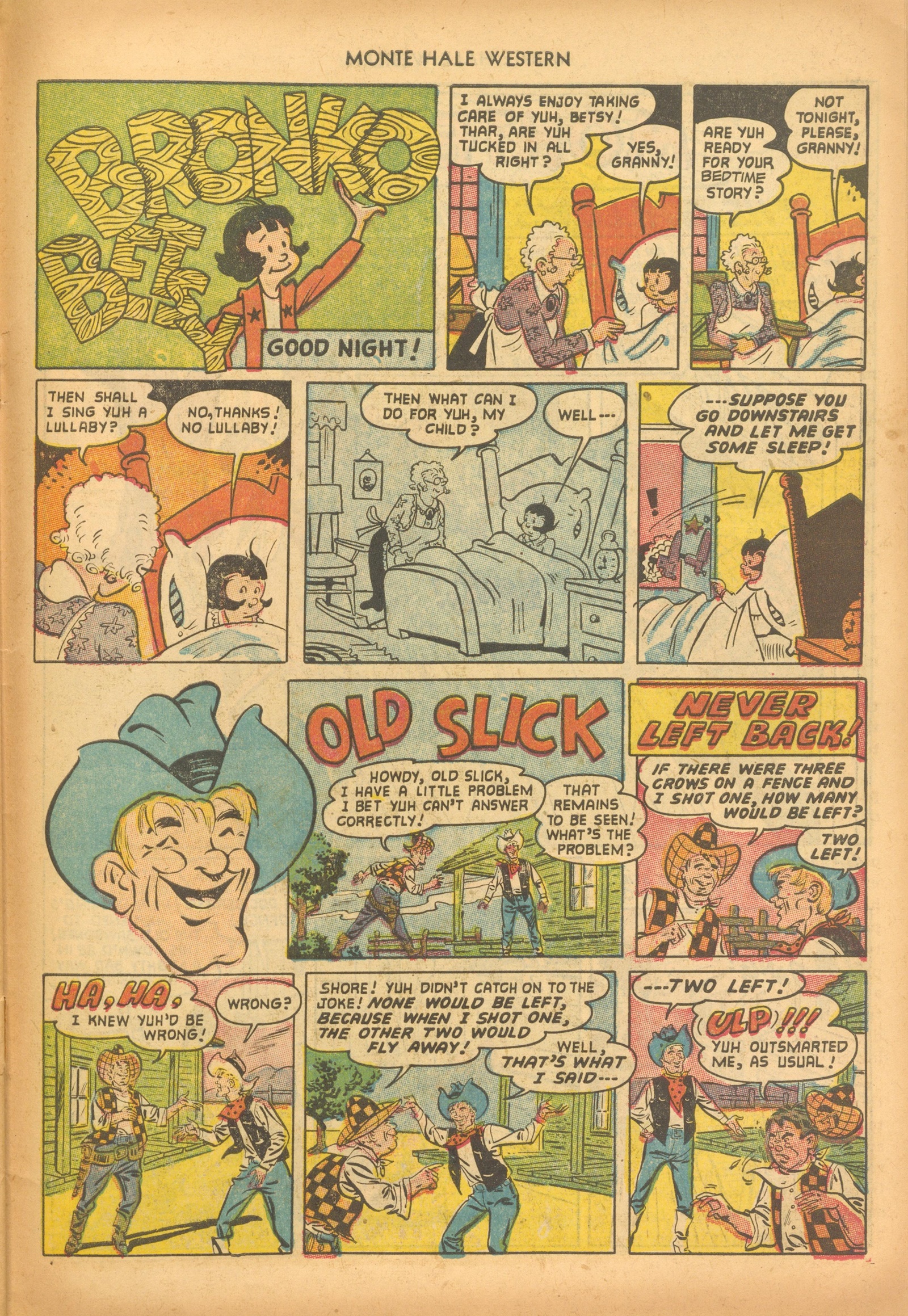 Read online Monte Hale Western comic -  Issue #79 - 27