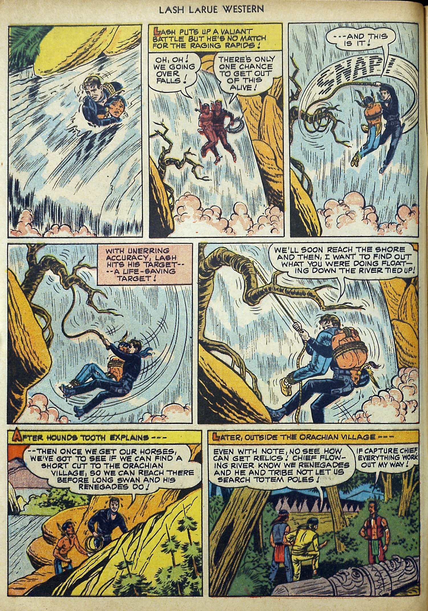 Read online Lash Larue Western (1949) comic -  Issue #11 - 8