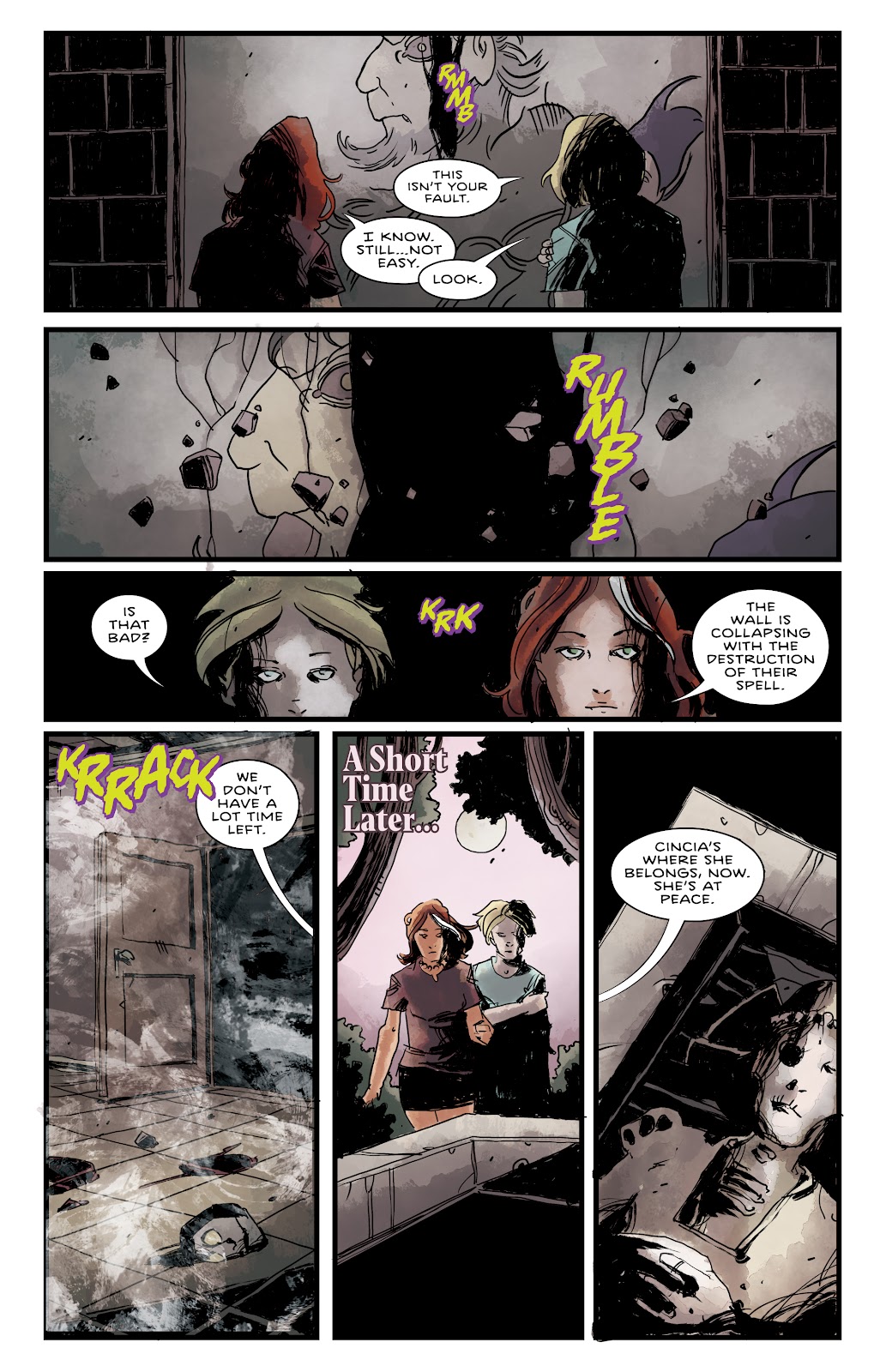 The Case of the Bleeding Wall issue 4 - Page 25