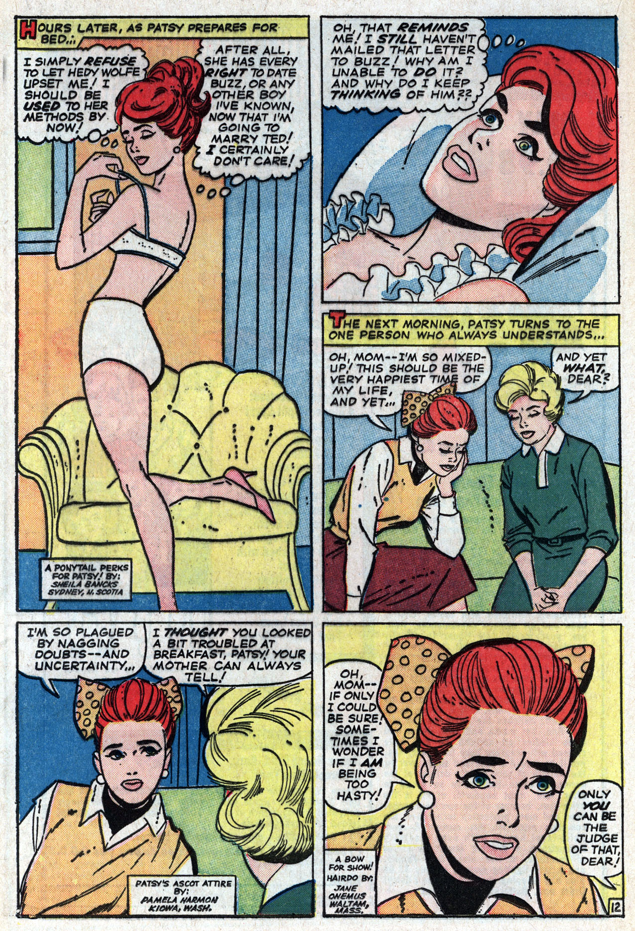 Read online Patsy and Hedy comic -  Issue #98 - 20