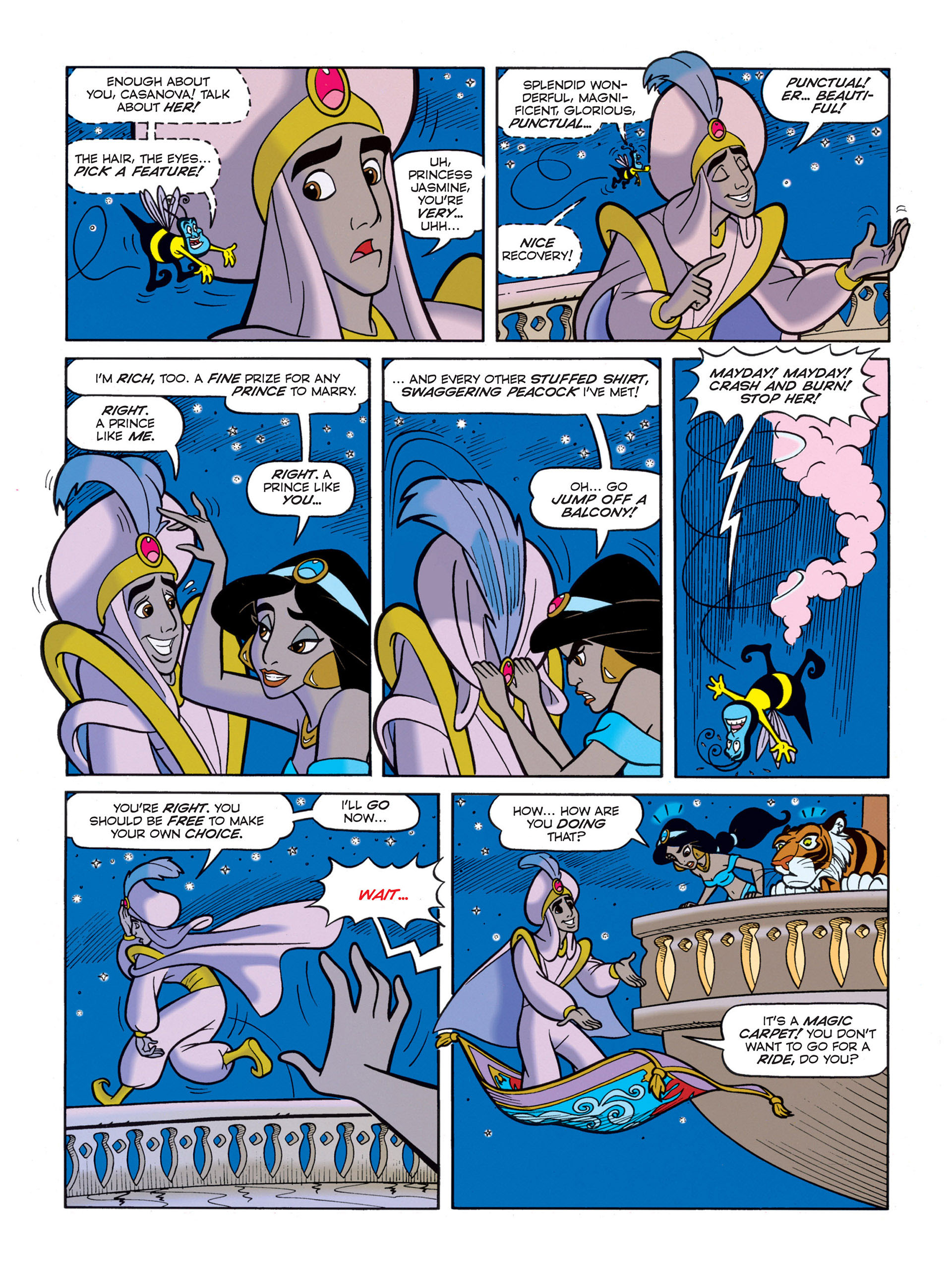 Read online Disney's Aladdin - The Official Movie Adaptation comic -  Issue # Full - 30