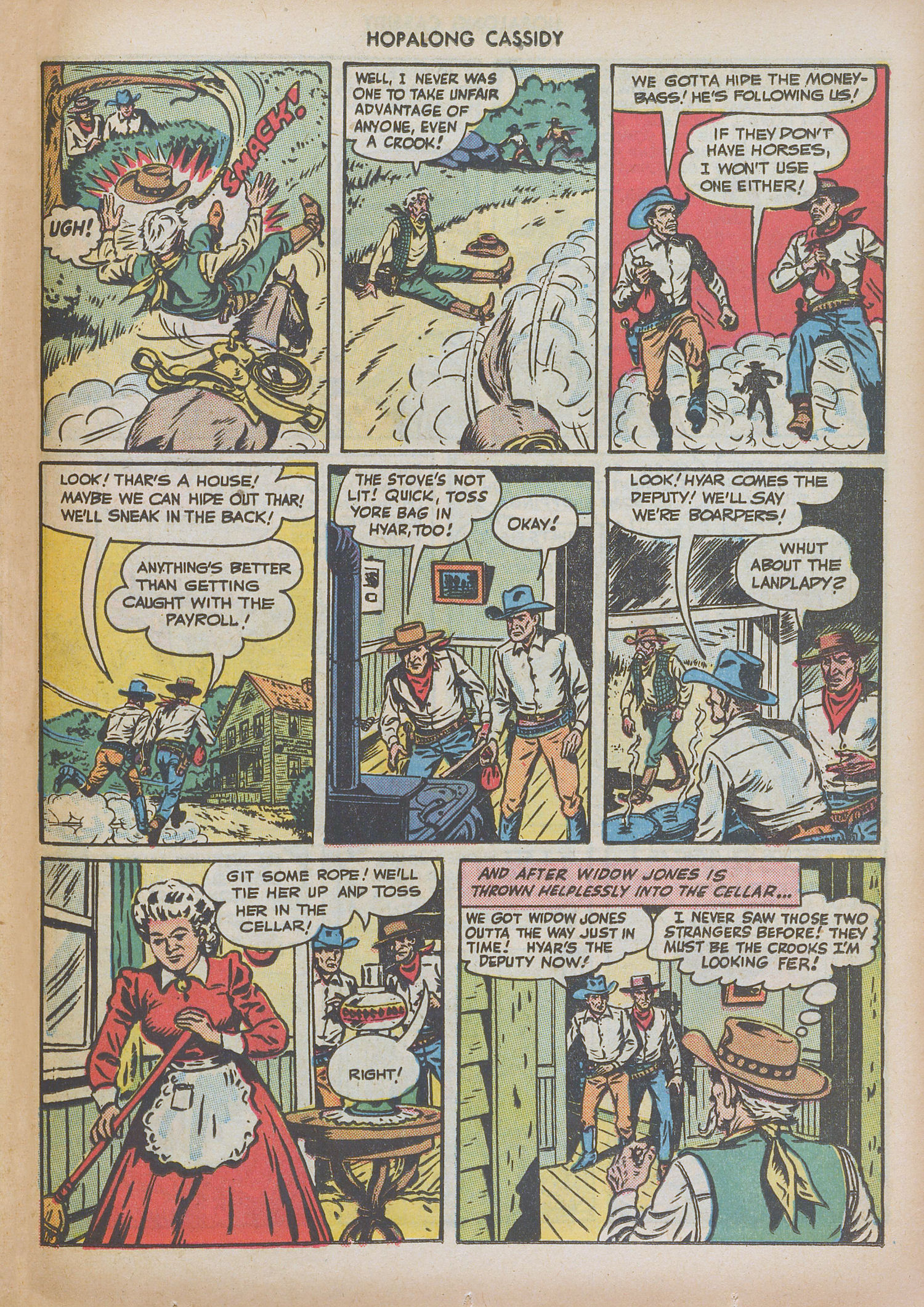 Read online Hopalong Cassidy comic -  Issue #34 - 29