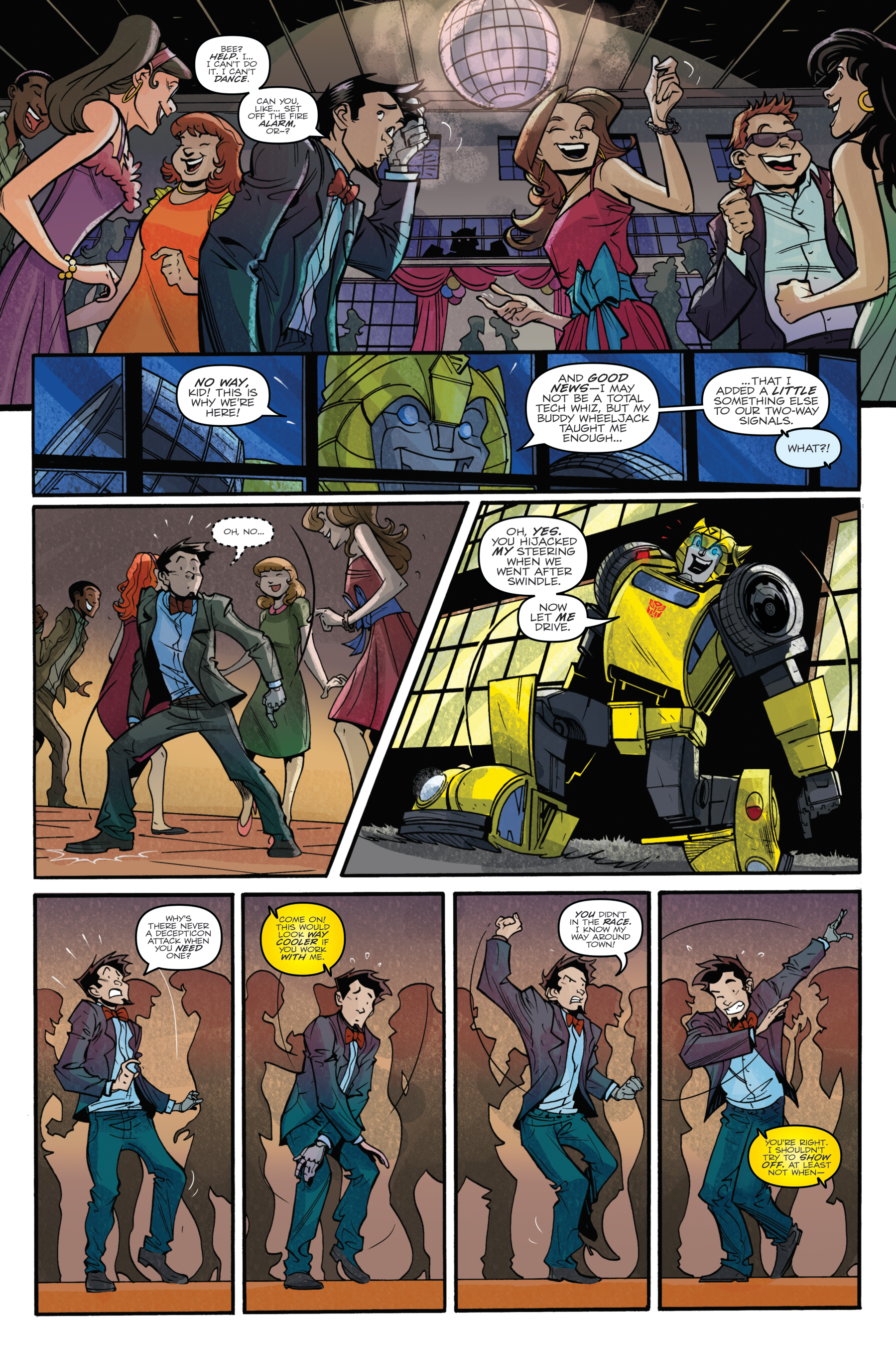 Read online Transformers: Bumblebee - Win If You Dare comic -  Issue # TPB - 46
