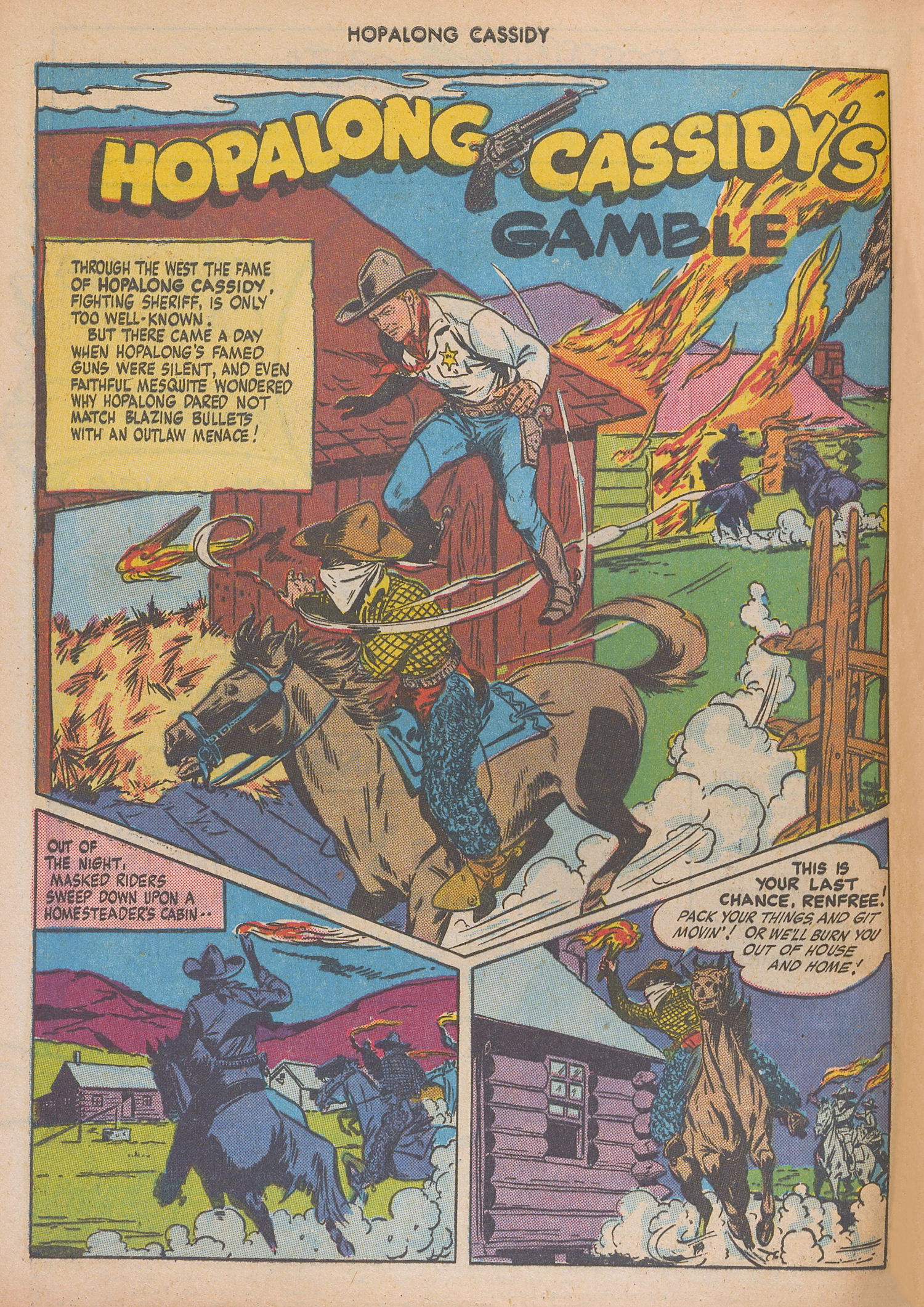 Read online Hopalong Cassidy comic -  Issue #7 - 4