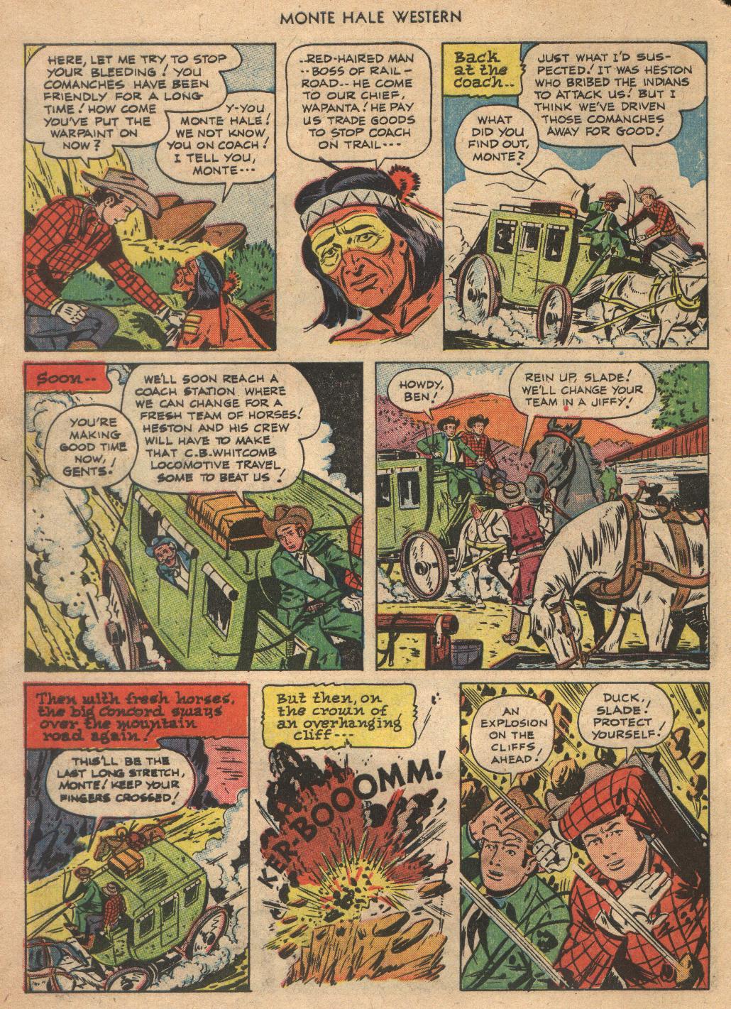 Read online Monte Hale Western comic -  Issue #77 - 6