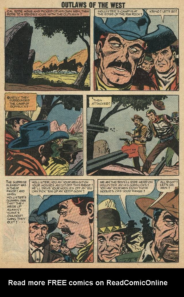 Read online Outlaws of the West comic -  Issue #16 - 15
