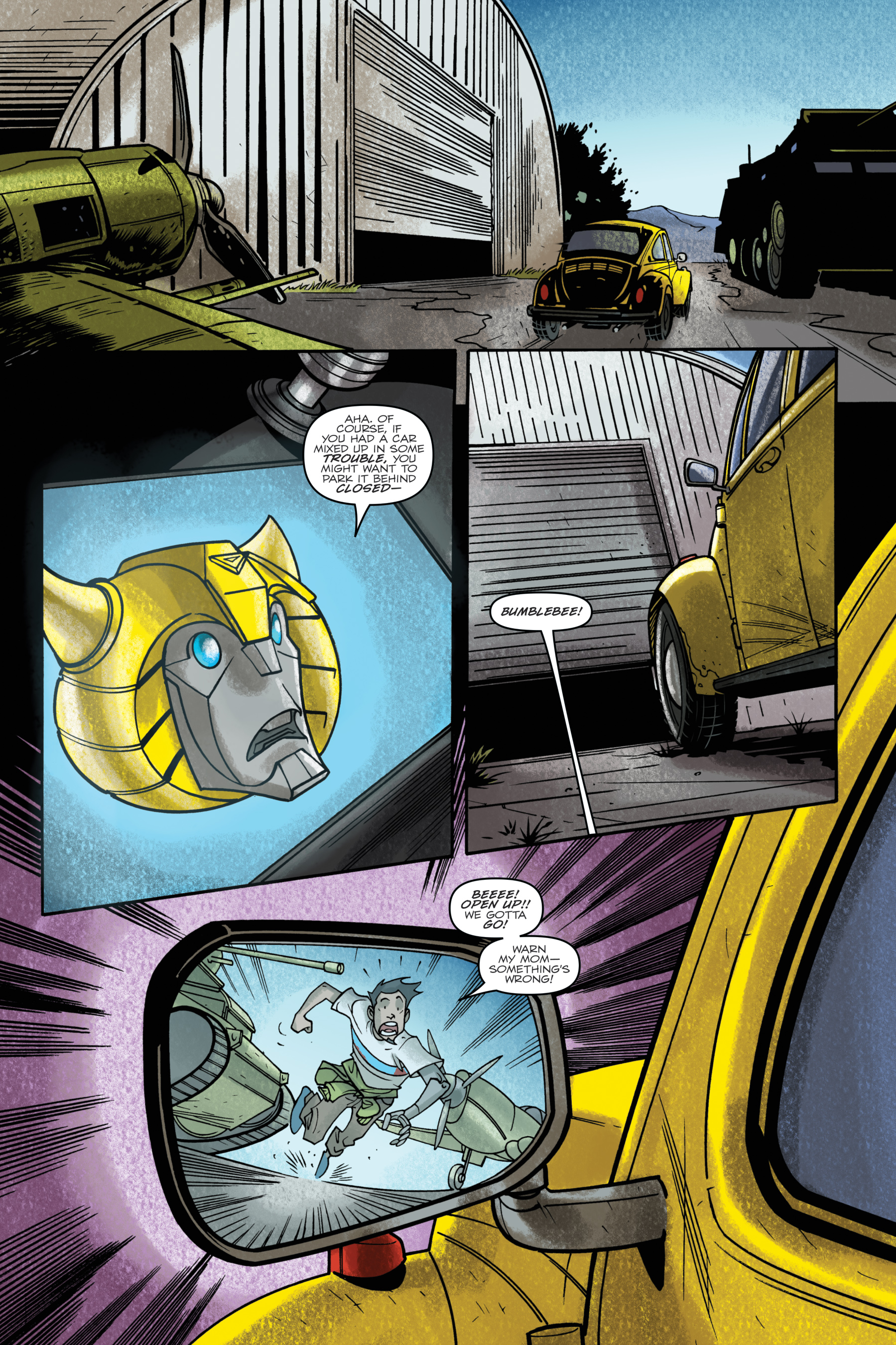Read online Transformers: Bumblebee - Win If You Dare comic -  Issue # TPB - 33
