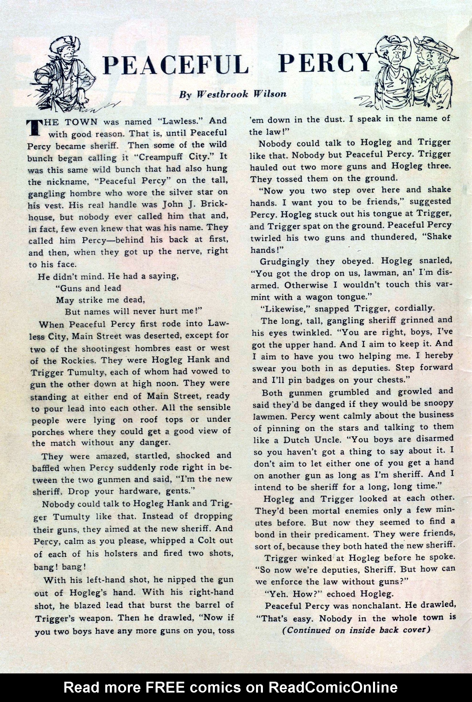 Read online Lash Larue Western (1949) comic -  Issue #39 - 2