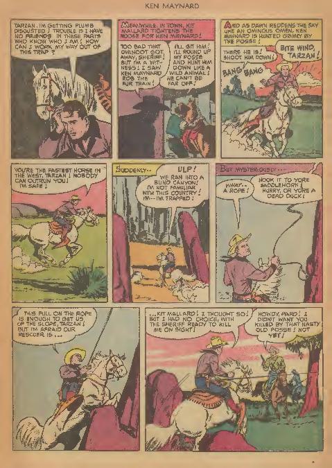 Read online Ken Maynard Western comic -  Issue #4 - 12