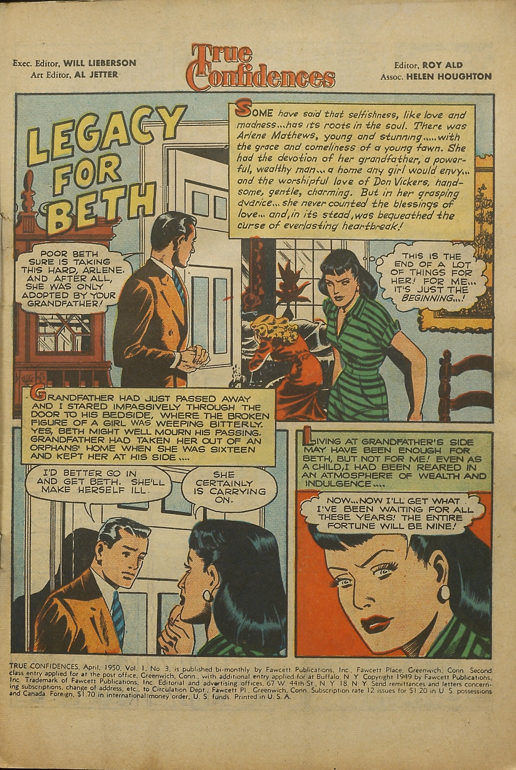 Read online True Confidences comic -  Issue #3 - 3