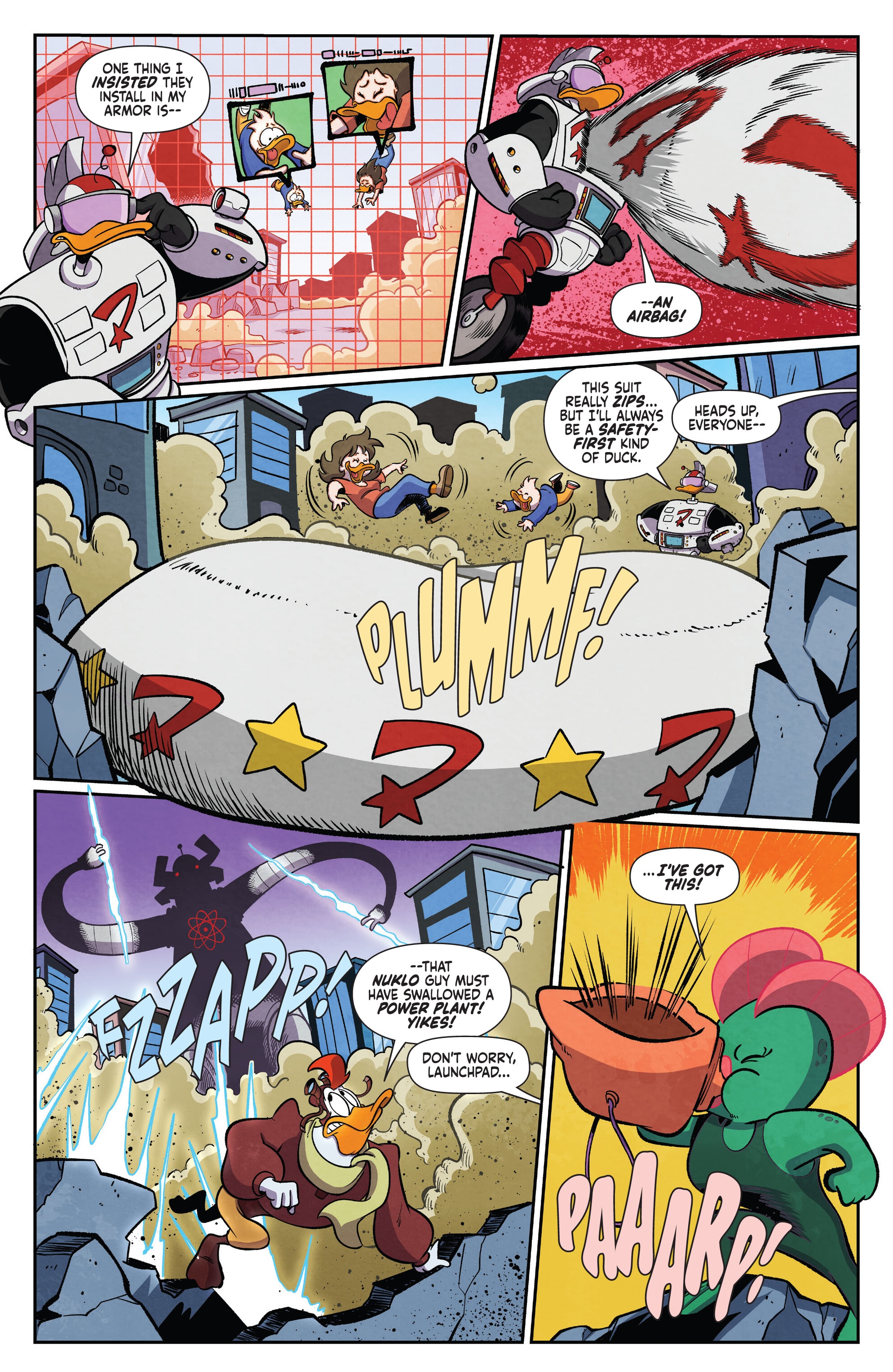 Read online Darkwing Duck: Justice Ducks comic -  Issue #1 - 16
