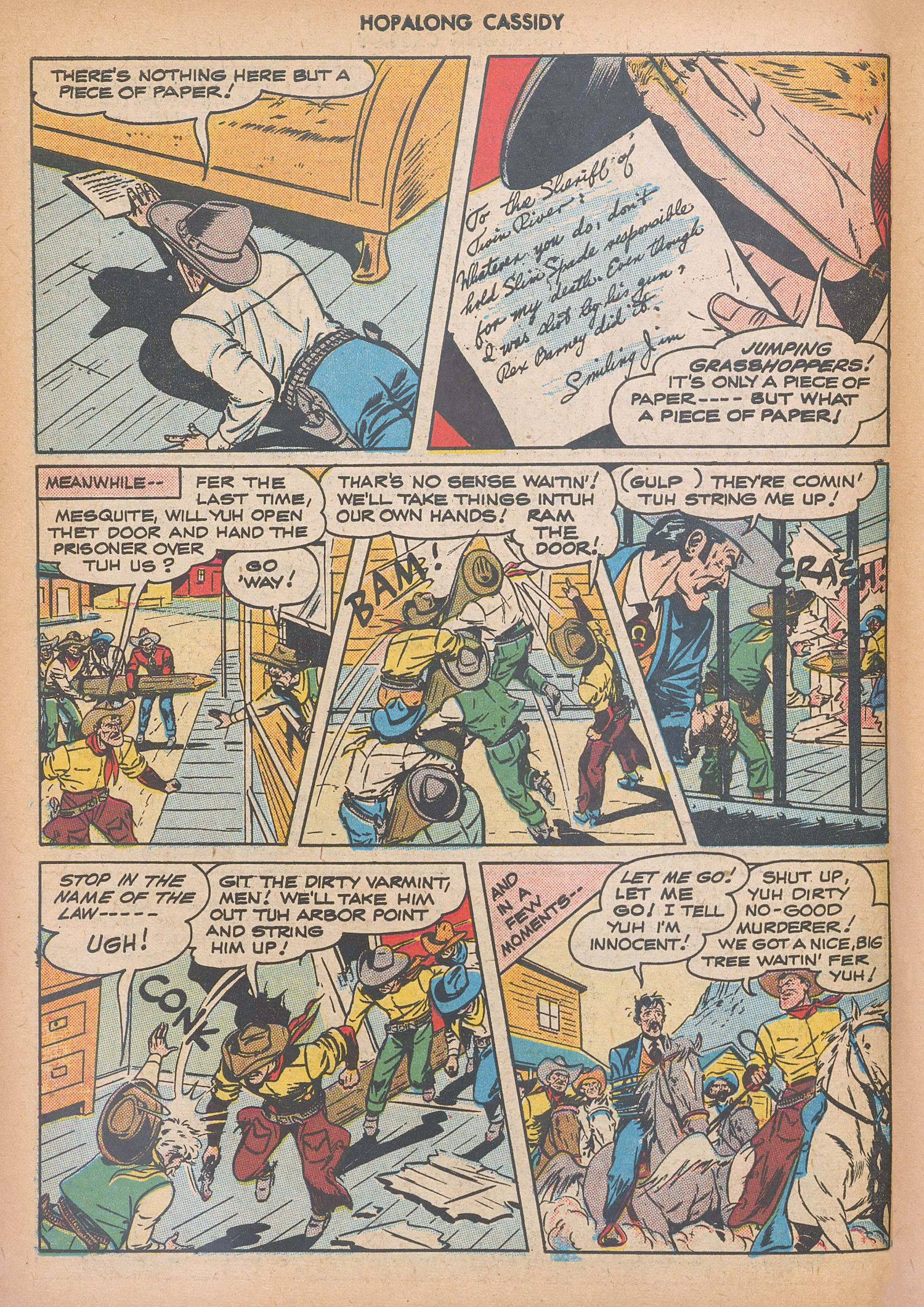 Read online Hopalong Cassidy comic -  Issue #17 - 10