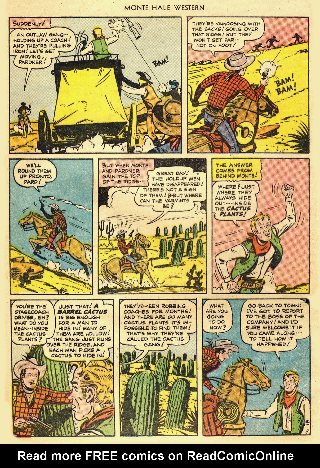 Read online Monte Hale Western comic -  Issue #53 - 3