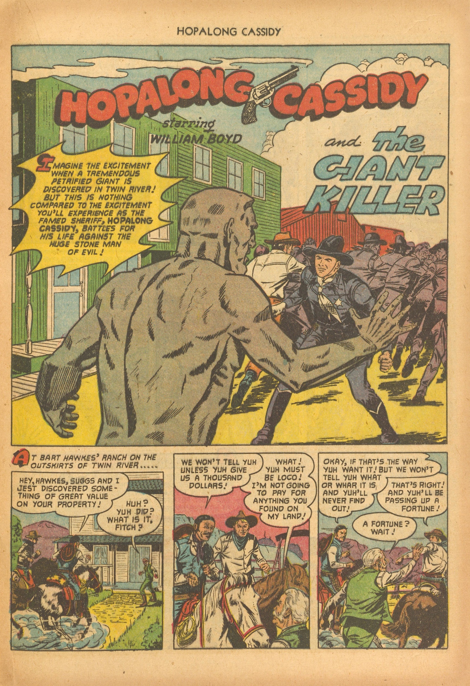 Read online Hopalong Cassidy comic -  Issue #67 - 17