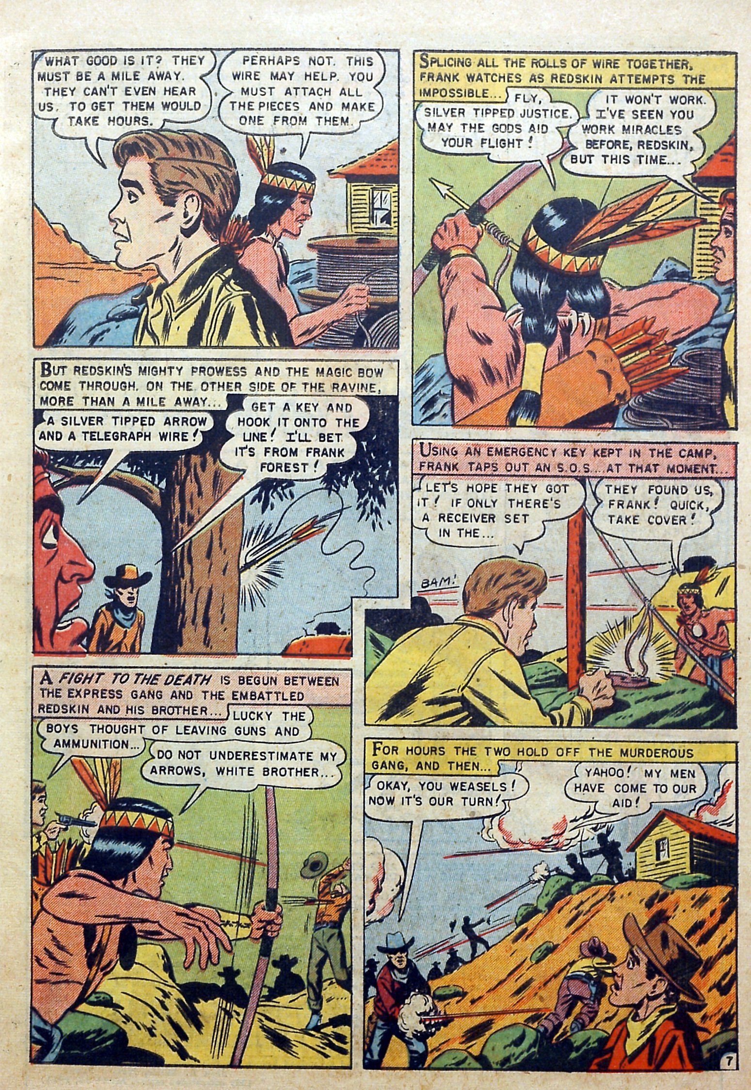 Read online Redskin comic -  Issue #10 - 9