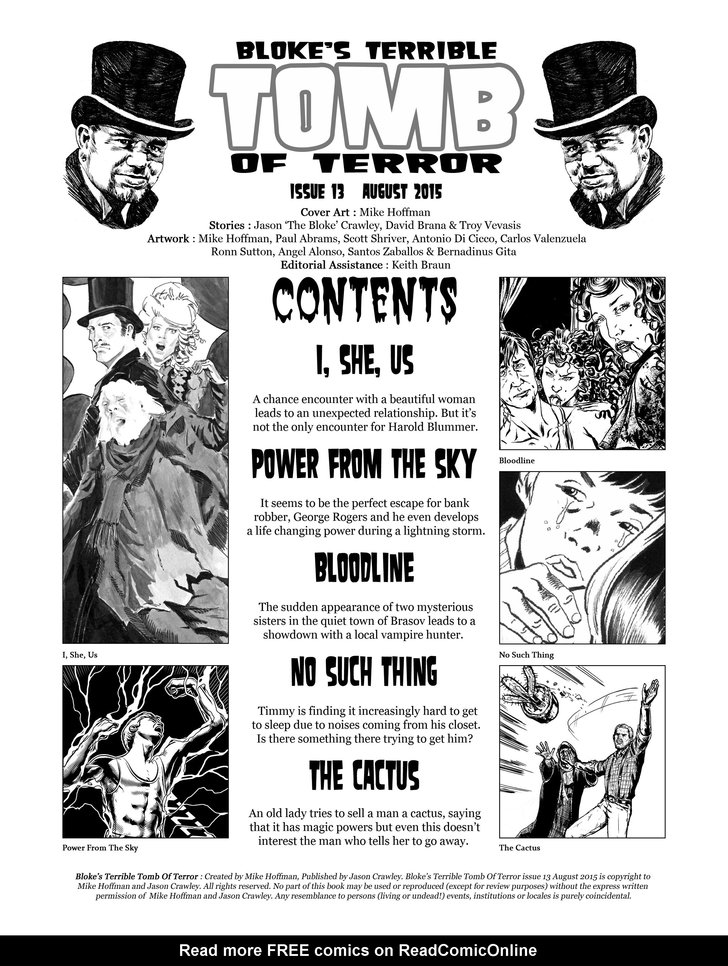 Read online Bloke's Terrible Tomb Of Terror comic -  Issue #13 - 3